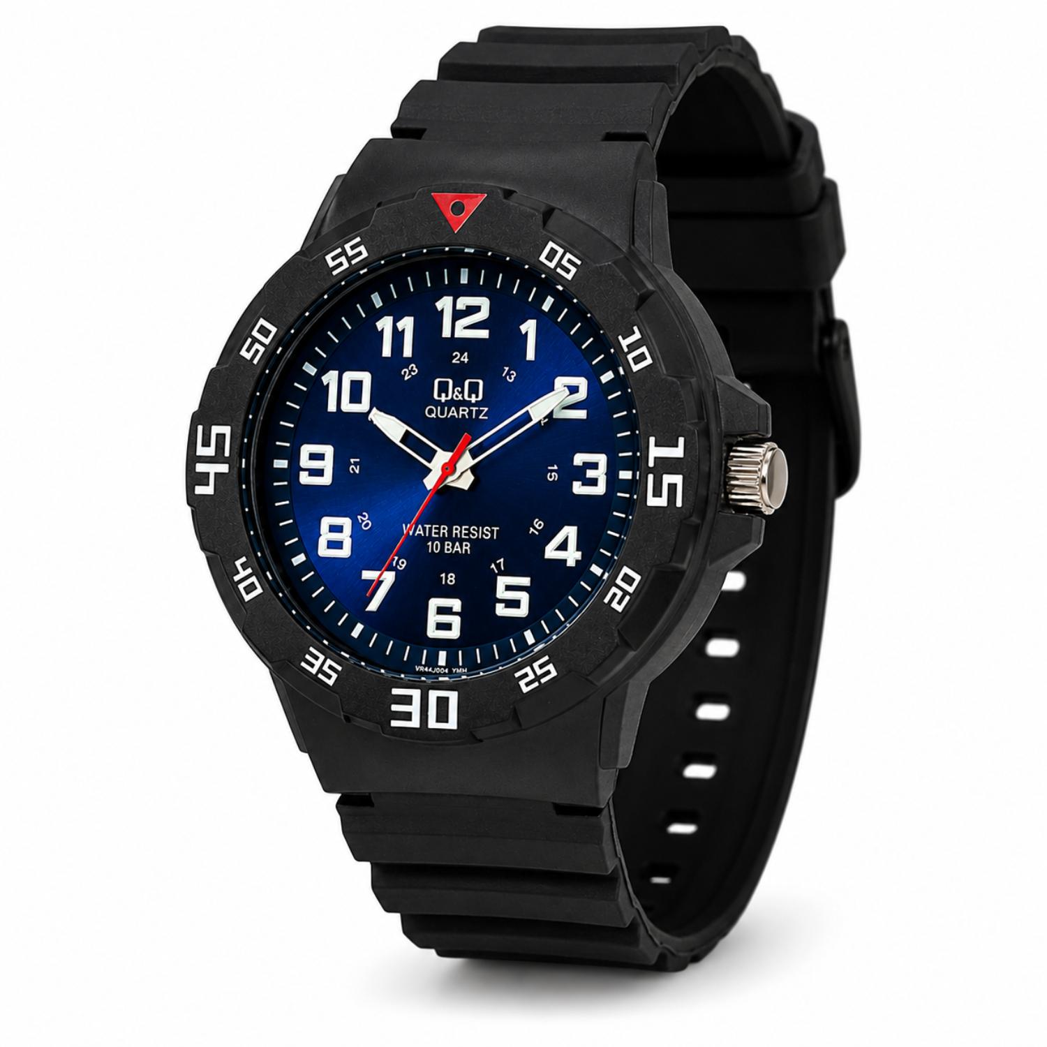 RELOJ QYQ VR18J005Y UNISEX DE RESINA NEGRO - 2