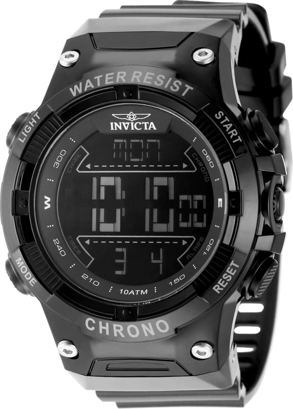 RELOJ INVICTA RACING 49040 HOMBRE DE POLIURETANO NEGRO - 1