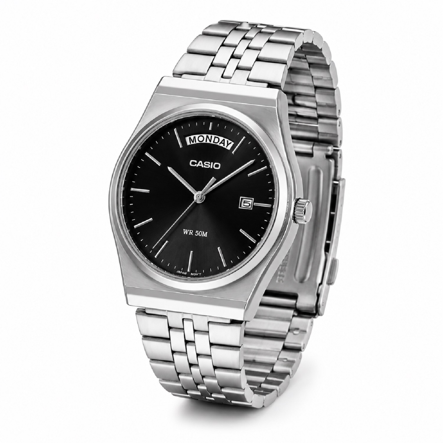 RELOJ CASIO MTP-B146D-1AVDF HOMBRE DE ACERO INOXIDABLE PLATEADO - 2