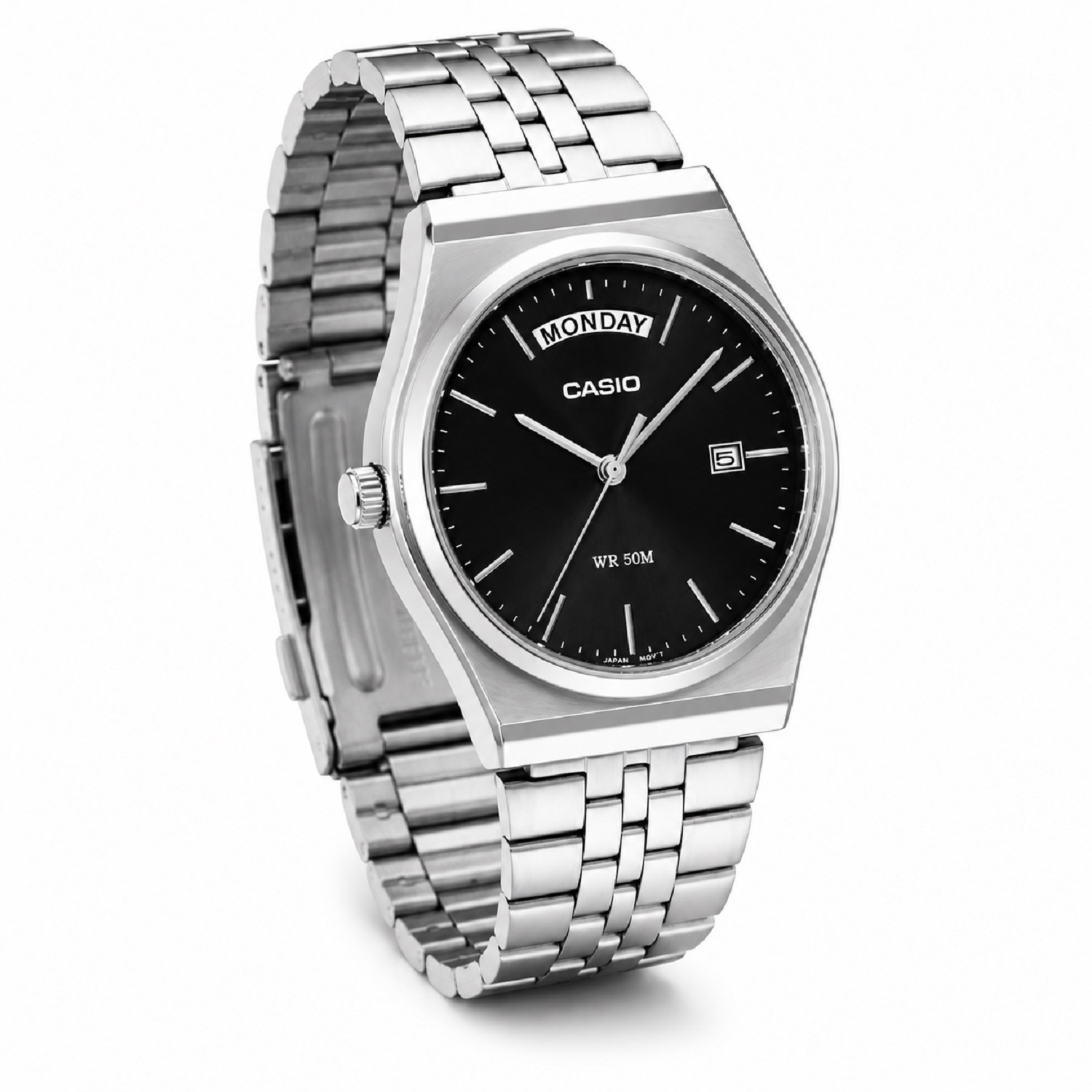 RELOJ CASIO MTP-B146D-1AVDF HOMBRE DE ACERO INOXIDABLE PLATEADO - 3
