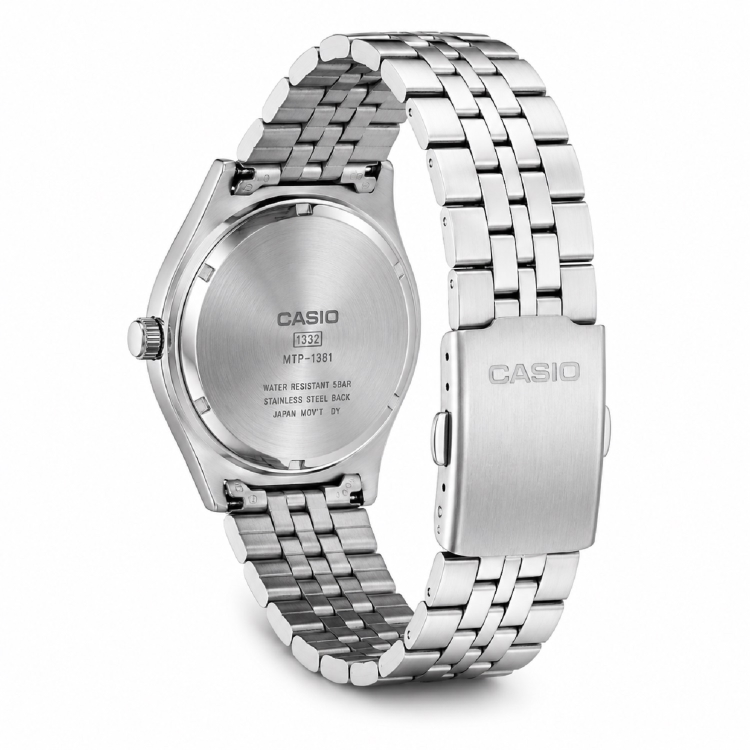RELOJ CASIO MTP-B146D-1AVDF HOMBRE DE ACERO INOXIDABLE PLATEADO - 4
