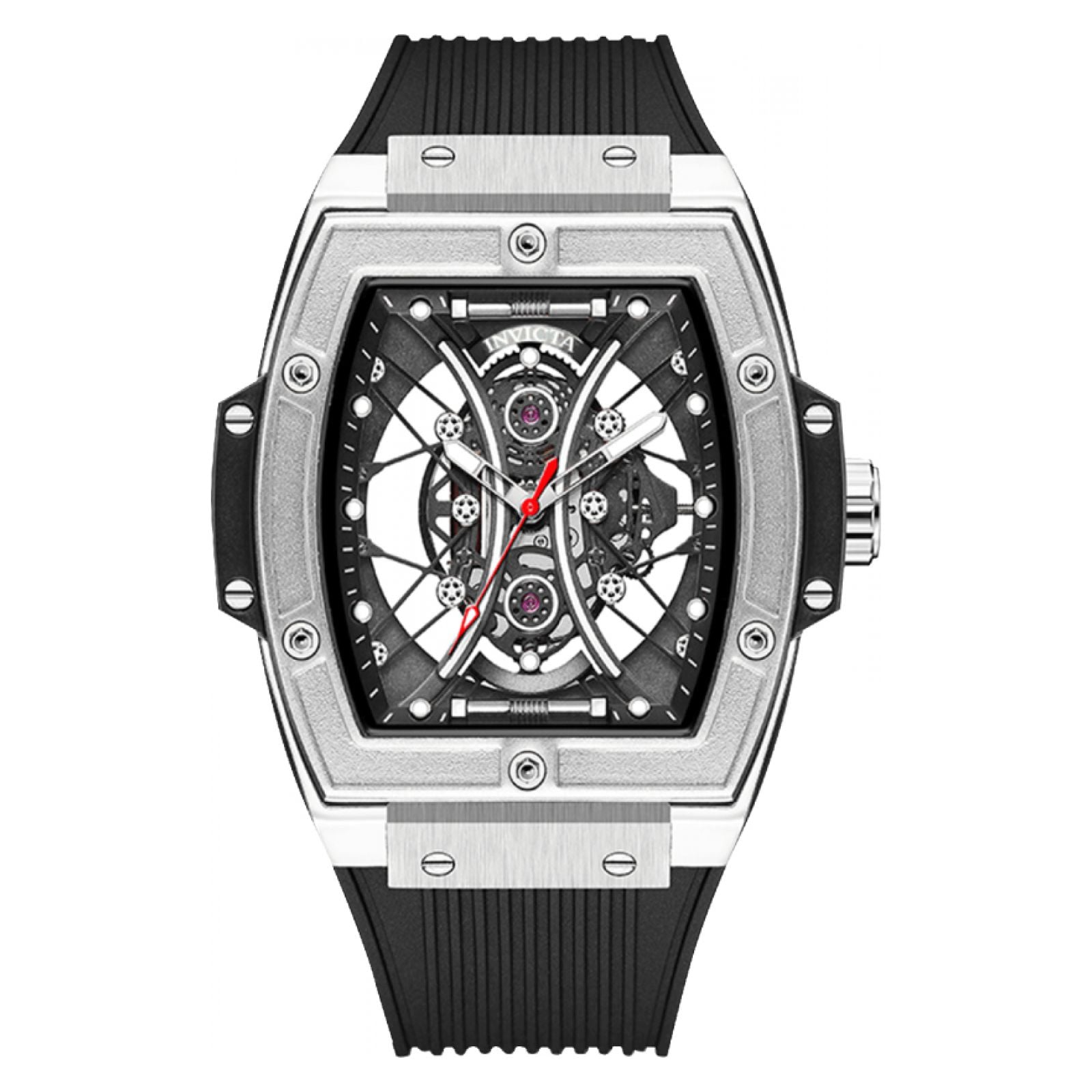 RELOJ INVICTA S1 RALLY 69841 UNISEX DE SILICONA NEGRO - 1