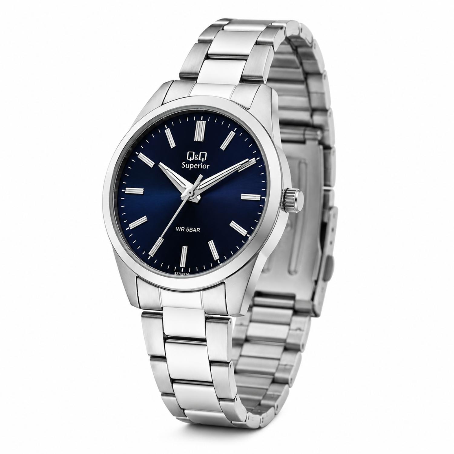 RELOJ QYQ S393J212Y MUJER DE ACERO INOXIDABLE PLATEADO - 2