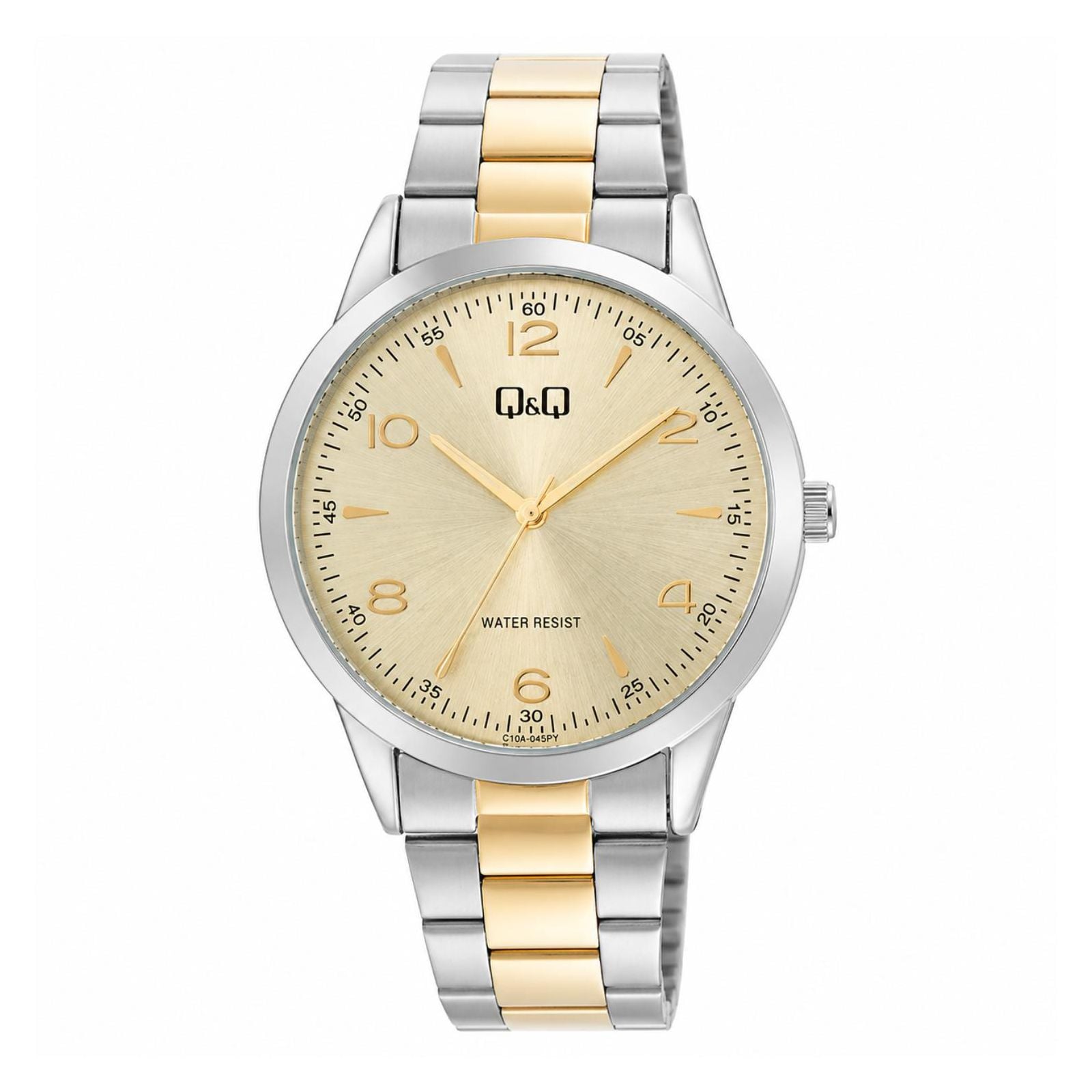 RELOJ QYQ C10A-045PY HOMBRE DE ACERO INOXIDABLE PLATEADO - 1