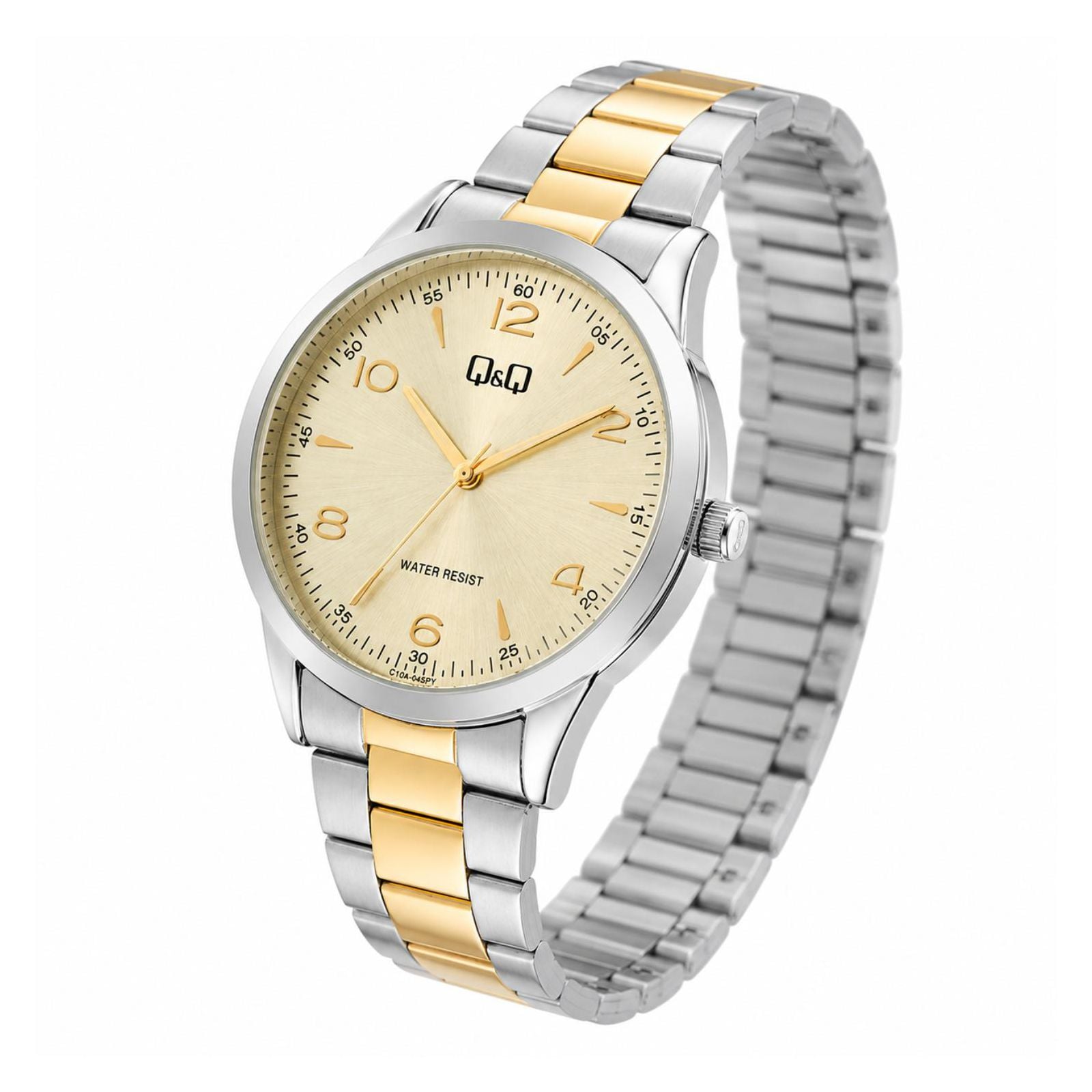 RELOJ QYQ C10A-045PY HOMBRE DE ACERO INOXIDABLE PLATEADO - 2