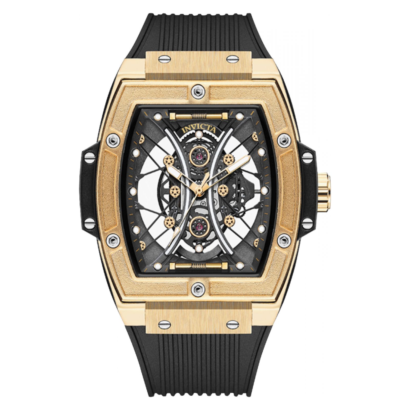 RELOJ INVICTA S1 RALLY 69845 UNISEX DE SILICONA NEGRO - 1