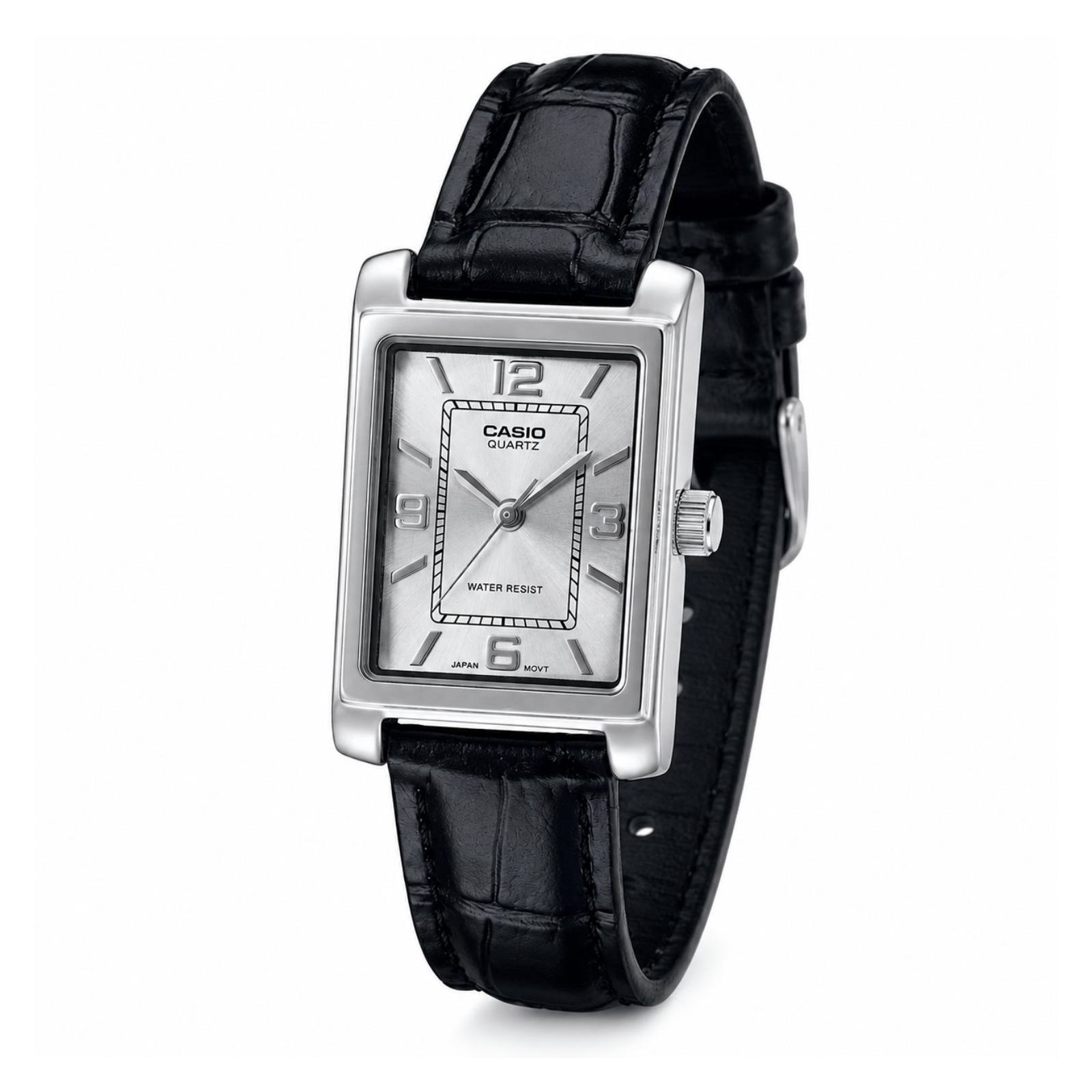 RELOJ CASIO LTP-1234LL-7ADF MUJER DE CUERO NEGRO - 2