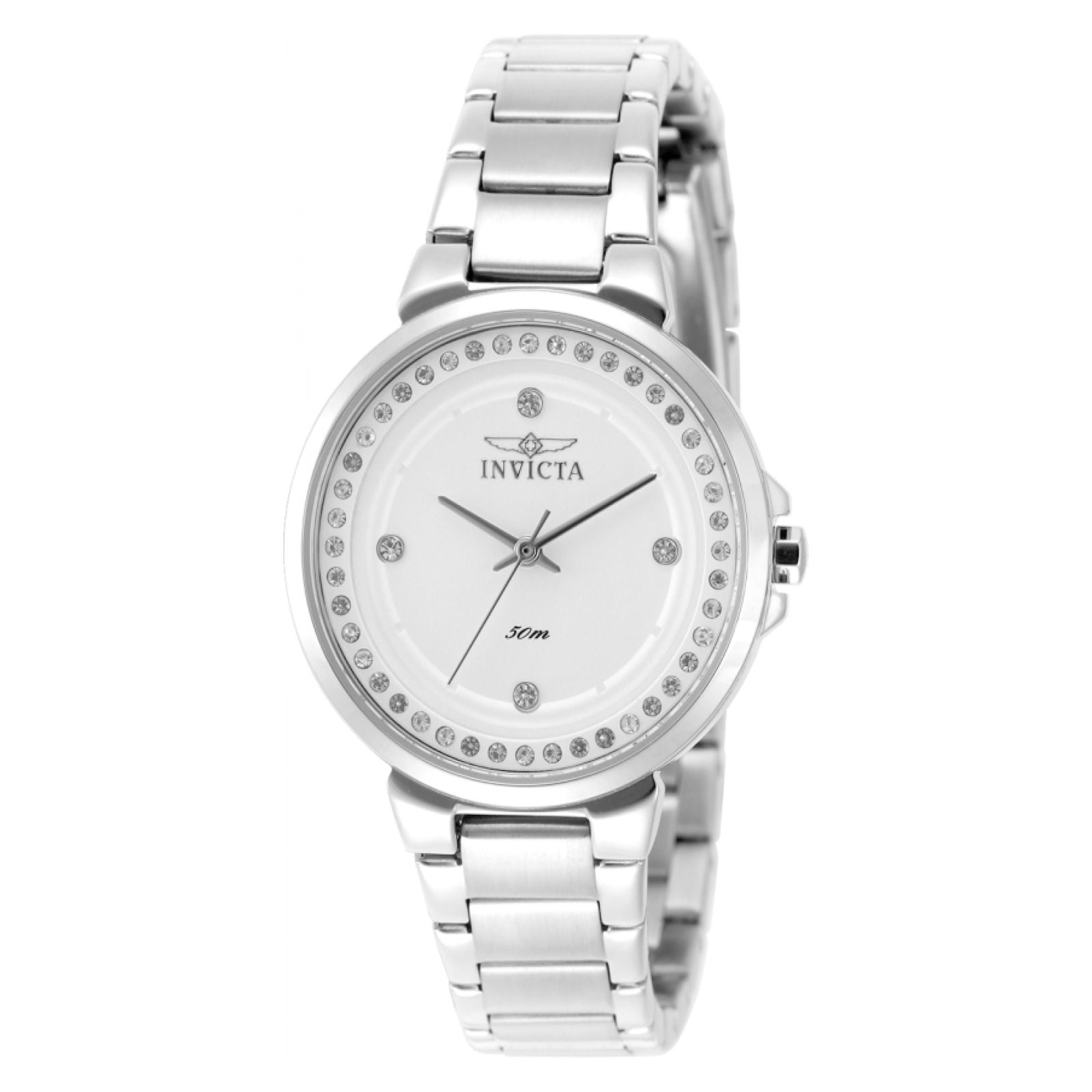 RELOJ INVICTA ANGEL 51076 UNISEX DE ACERO INOXIDABLE PLATEADO - 1