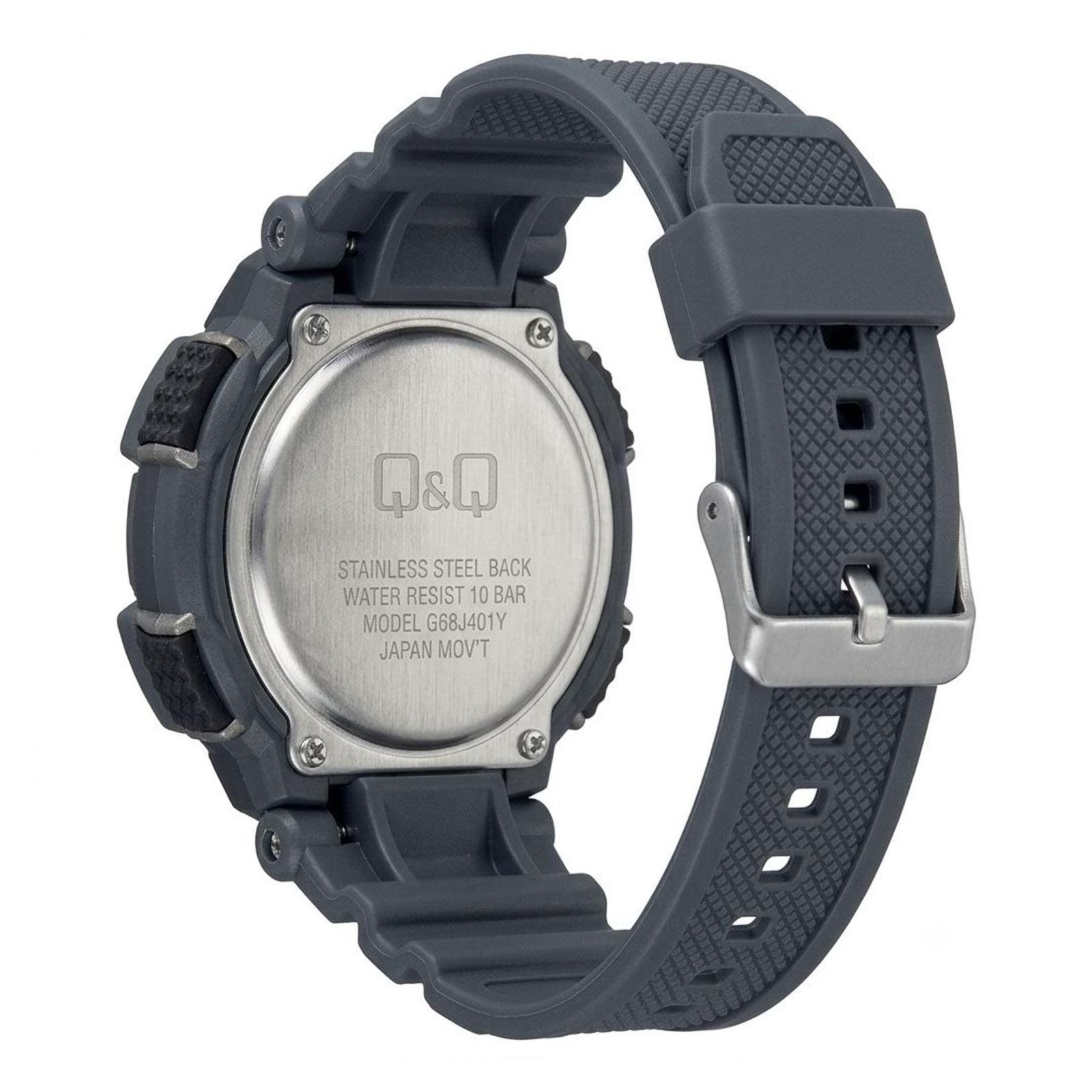 RELOJ QYQ M149J007Y MUJER DE SILICONA AZUL - 4