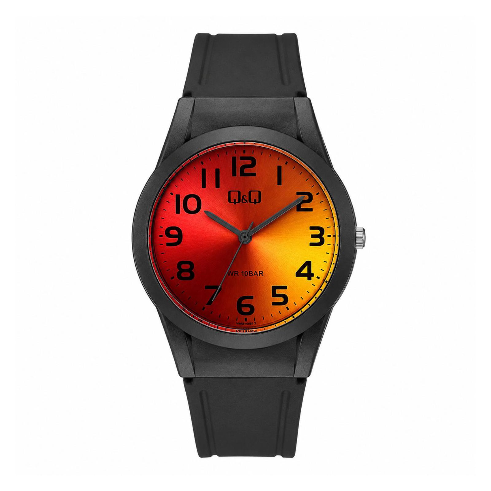 RELOJ QYQ V25A-004VY MUJER DE RESINA NEGRO - 1