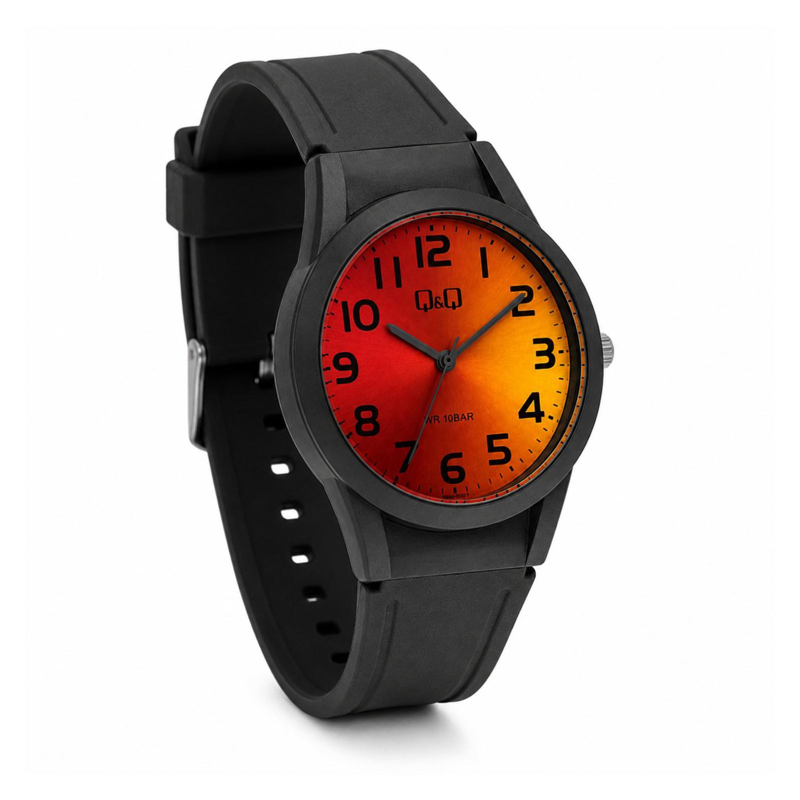 RELOJ QYQ V25A-004VY MUJER DE RESINA NEGRO - 3
