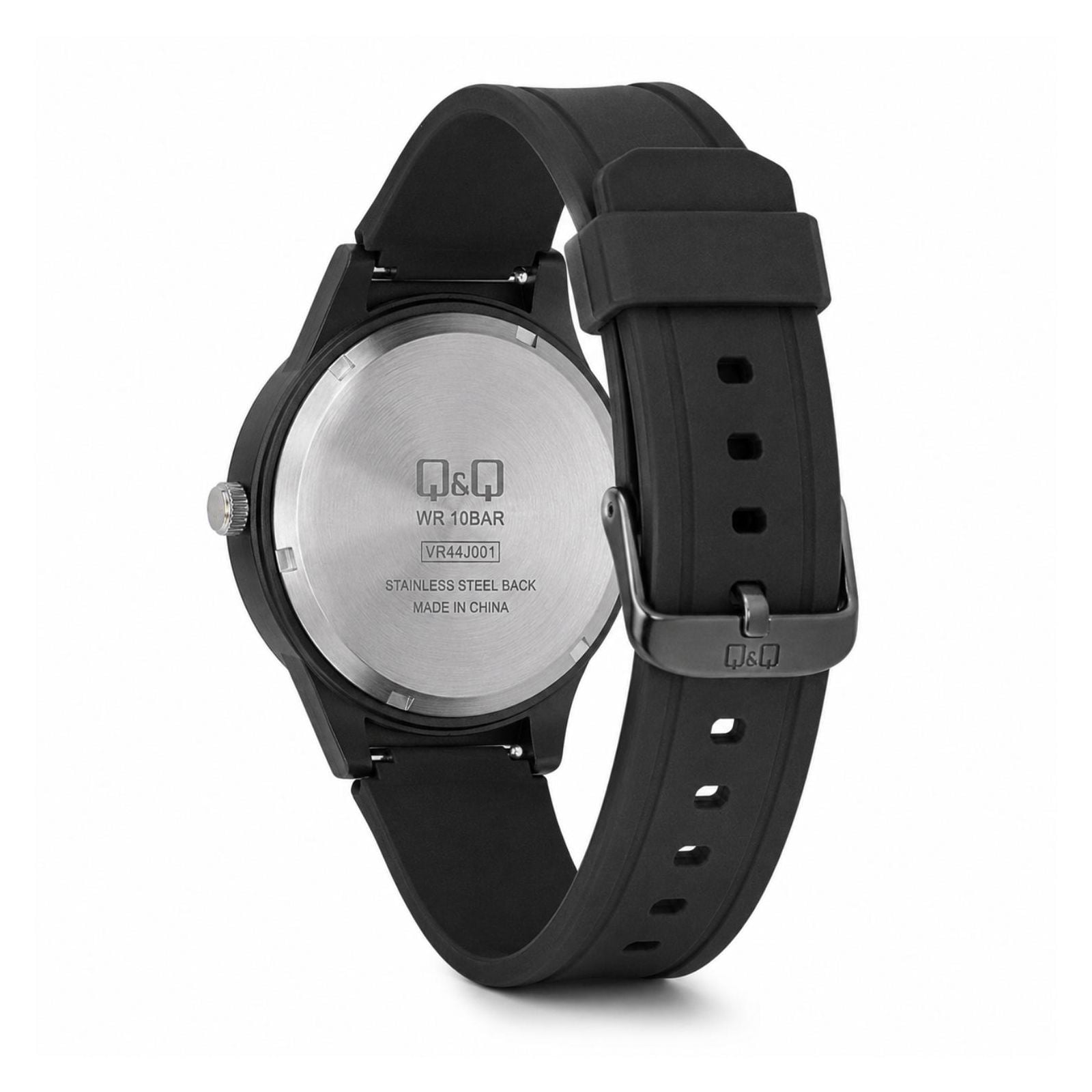 RELOJ QYQ V25A-004VY MUJER DE RESINA NEGRO - 4