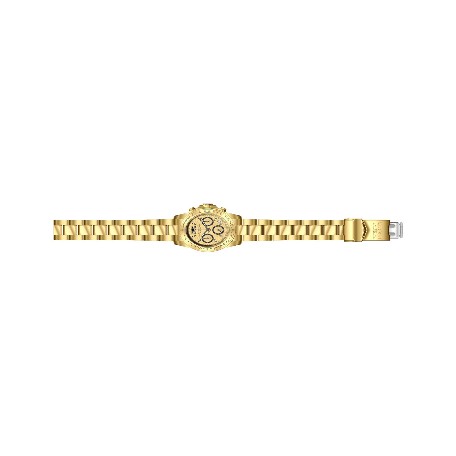 RELOJ INVICTA SPEEDWAY 14929 HOMBRE DE ACERO INOXIDABLE DORADO - 2