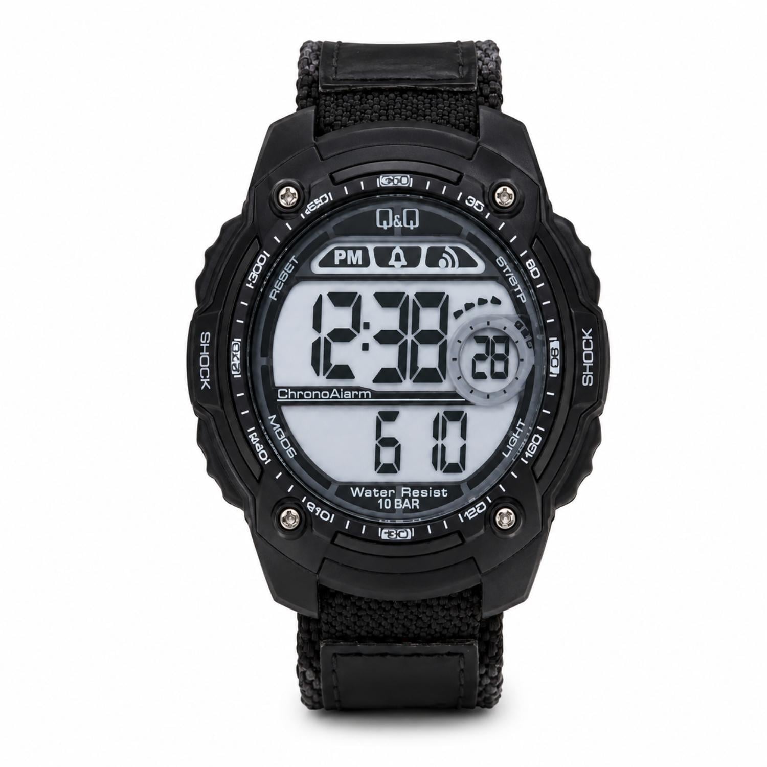 RELOJ QYQ M075J003Y HOMBRE DE RESINA NEGRO - 1