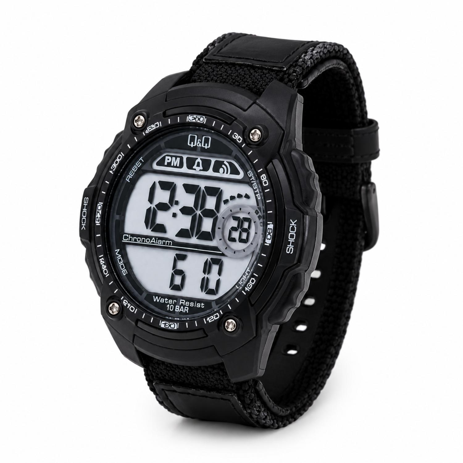 RELOJ QYQ M075J003Y HOMBRE DE RESINA NEGRO - 2