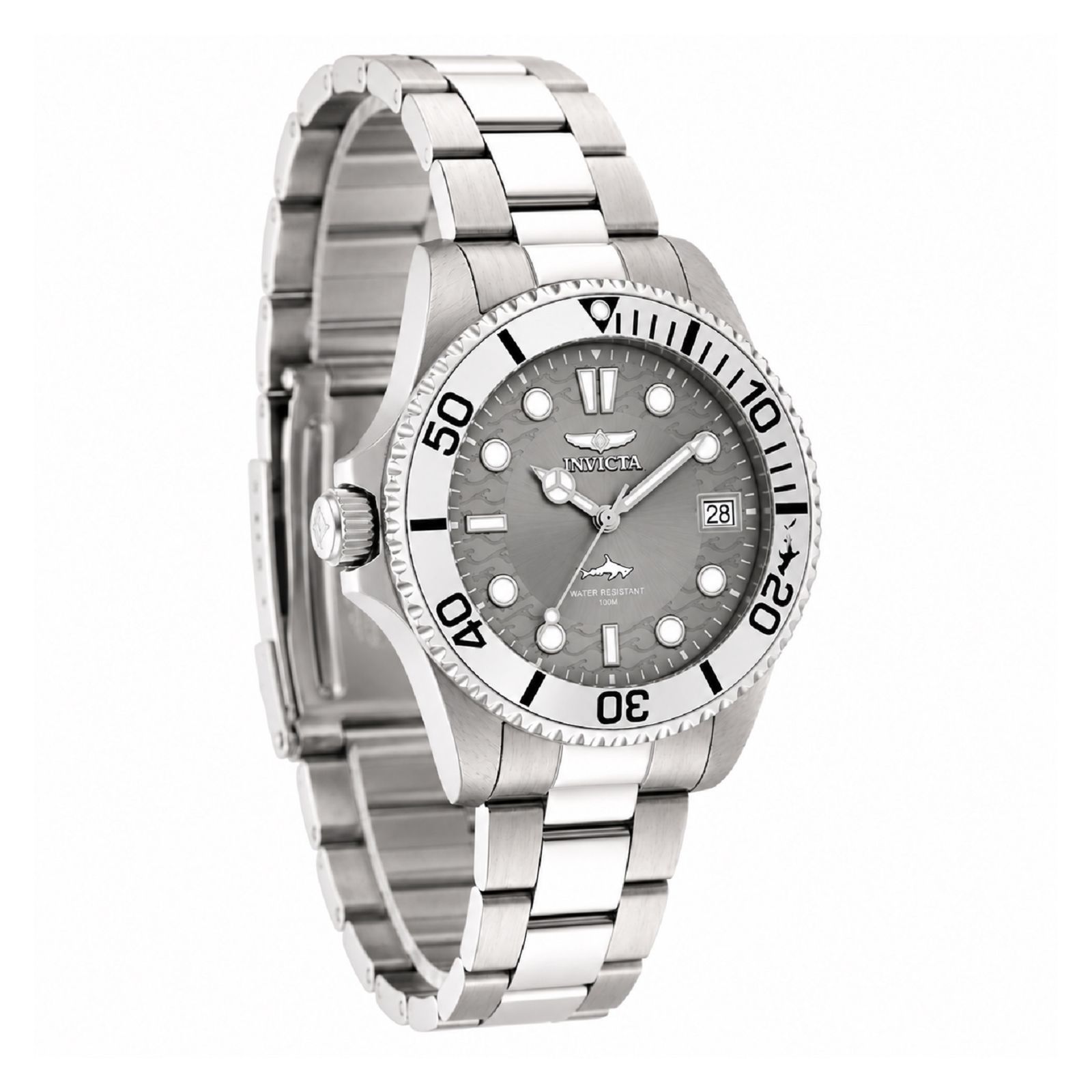 RELOJ INVICTA PRO DIVER 50908 UNISEX DE ACERO INOXIDABLE PLATEADO - 3