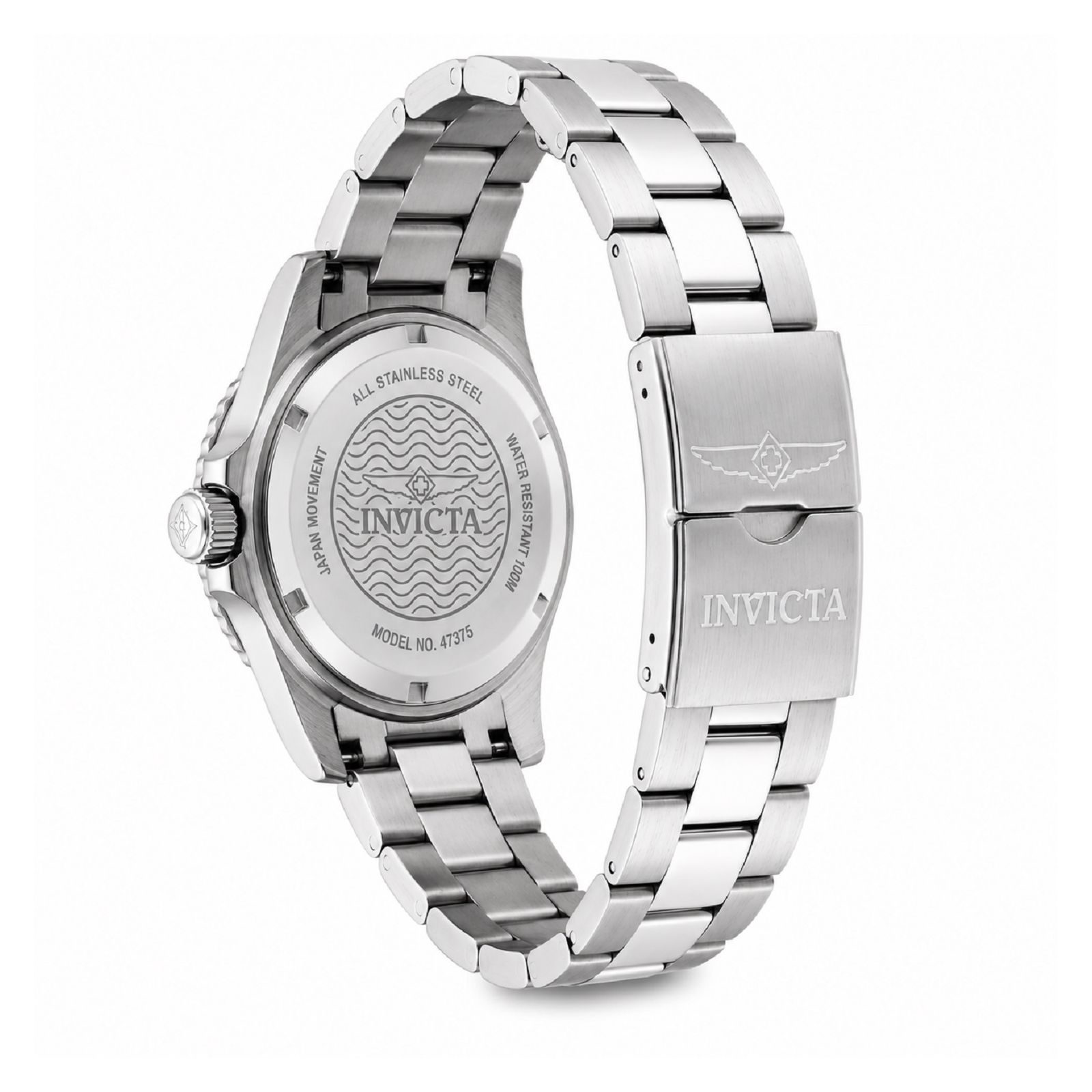 RELOJ INVICTA PRO DIVER 50908 UNISEX DE ACERO INOXIDABLE PLATEADO - 4