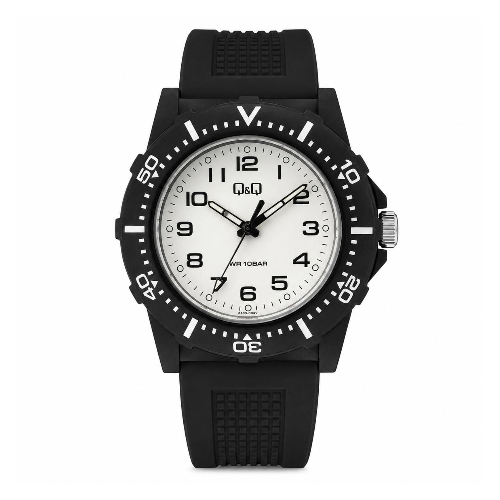 RELOJ QYQ V32A-002VY HOMBRE DE RESINA NEGRO - 1