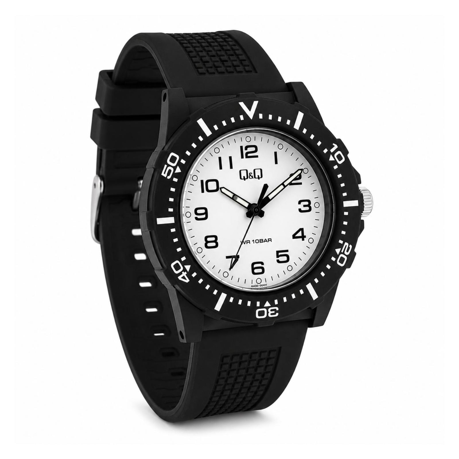 RELOJ QYQ V32A-002VY HOMBRE DE RESINA NEGRO - 3