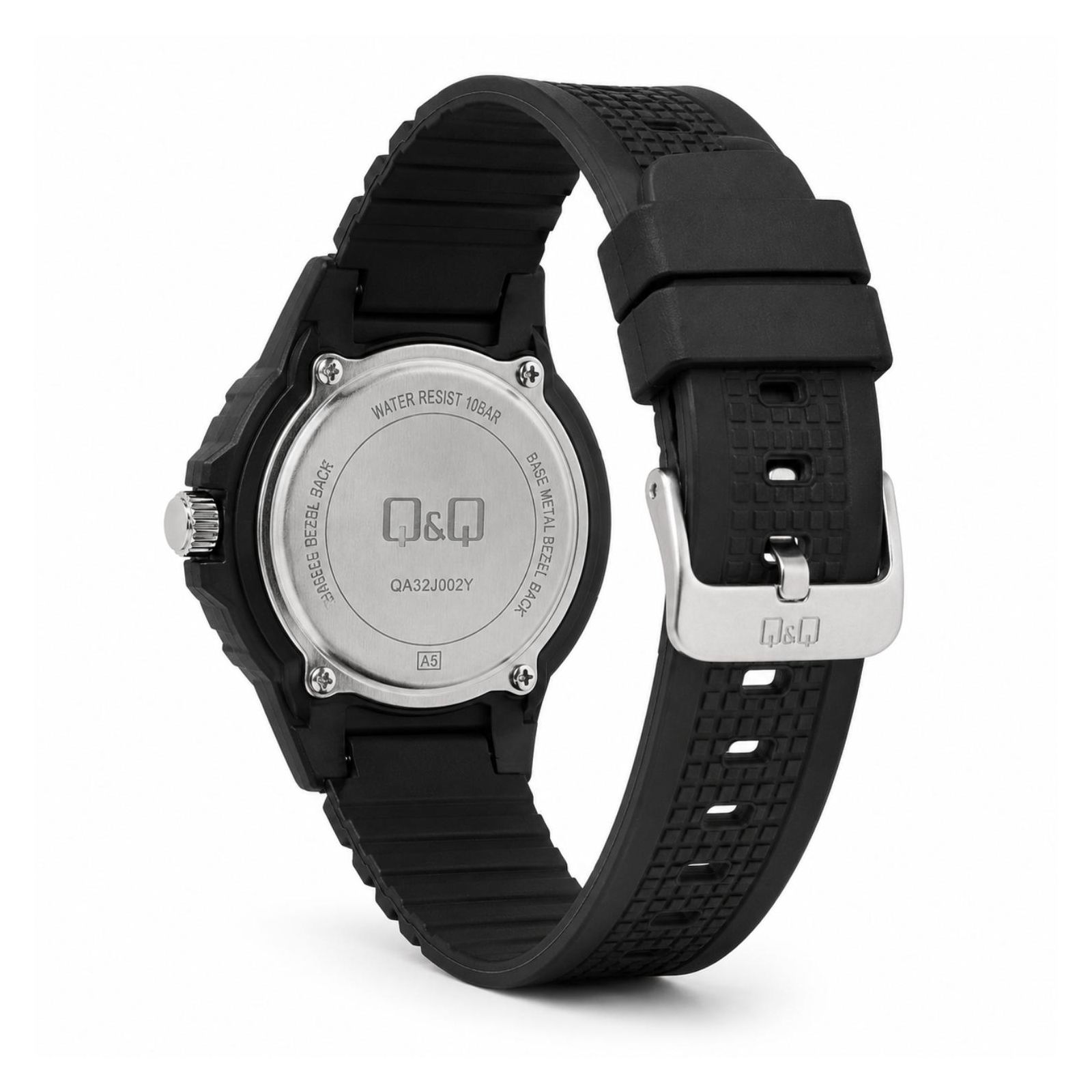 RELOJ QYQ V32A-002VY HOMBRE DE RESINA NEGRO - 4