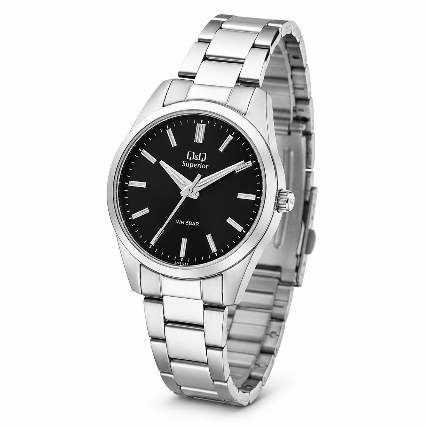 RELOJ QYQ S393J202Y MUJER DE ACERO INOXIDABLE PLATEADO - 2