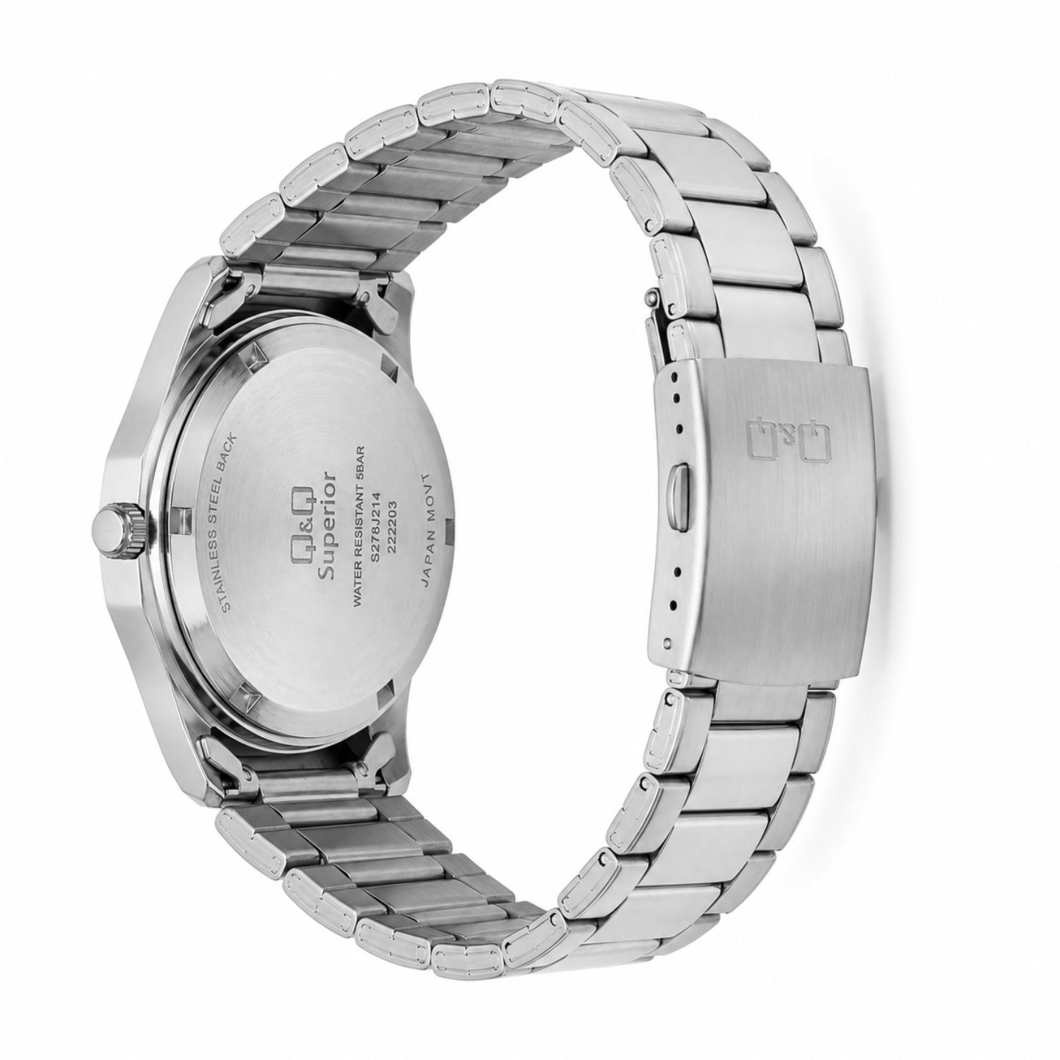 RELOJ QYQ S393J202Y MUJER DE ACERO INOXIDABLE PLATEADO - 4