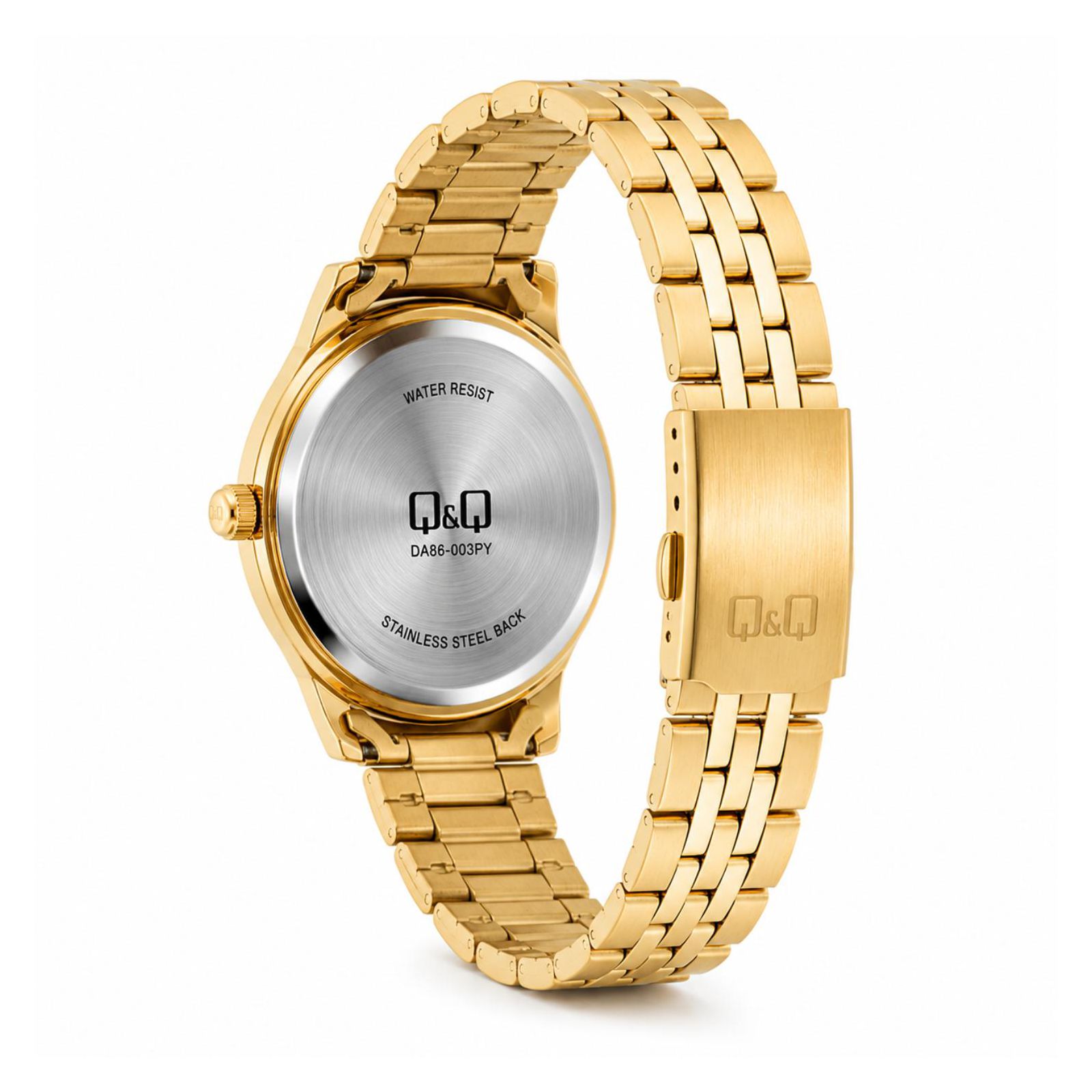 RELOJ QYQ Q48B-003PY MUJER DE ACERO INOXIDABLE DORADO - 4