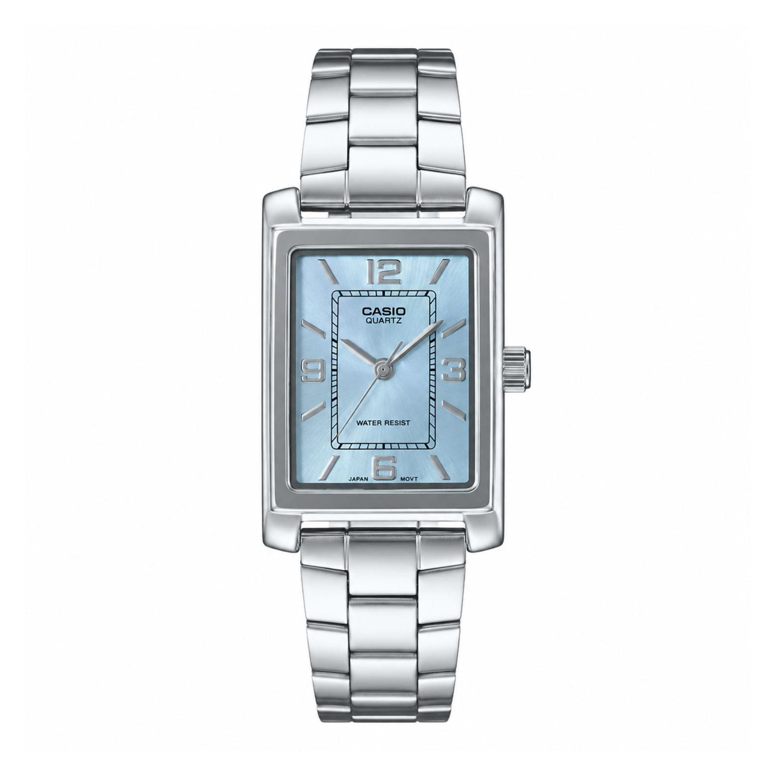 RELOJ CASIO LTP-1234DS-2ADF MUJER DE ACERO INOXIDABLE PLATEADO - 1