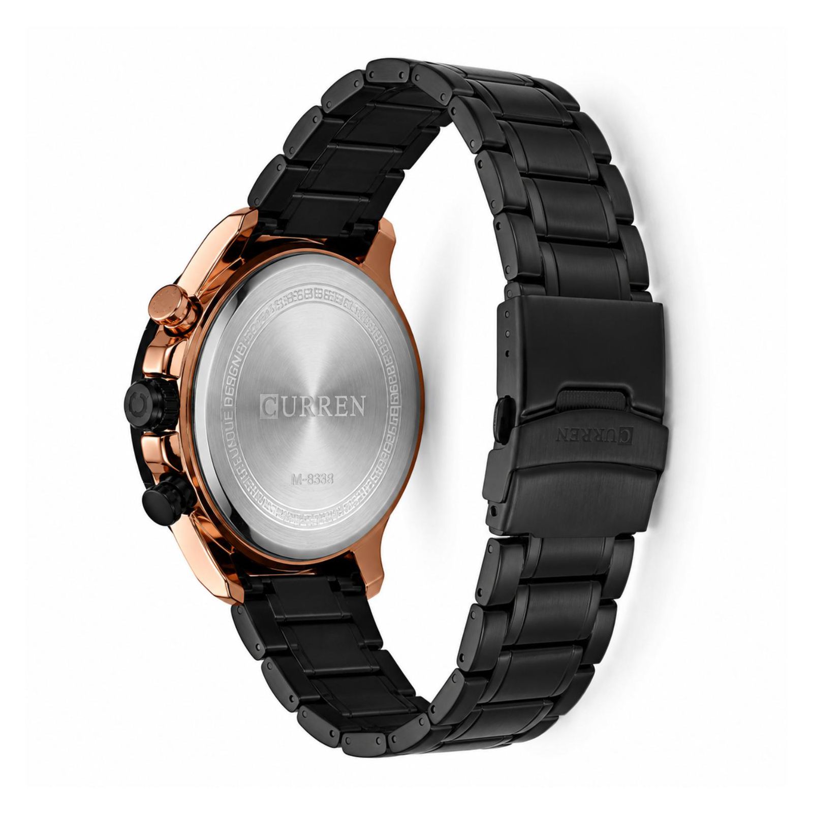 RELOJ CURREN KRED42001 HOMBRE DE ACERO INOXIDABLE NEGRO - 4