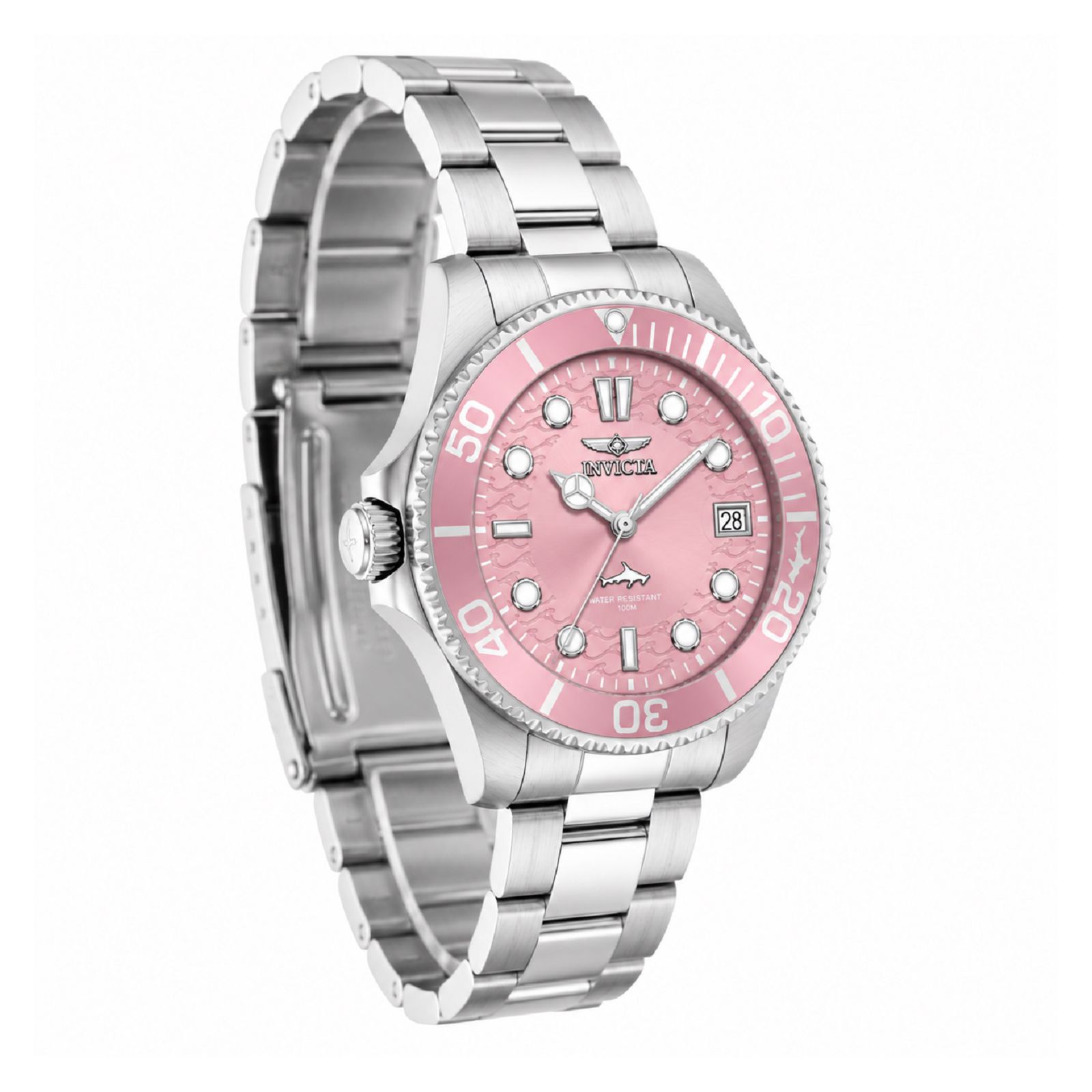 RELOJ INVICTA PRO DIVER 50916 UNISEX DE ACERO INOXIDABLE PLATEADO - 3