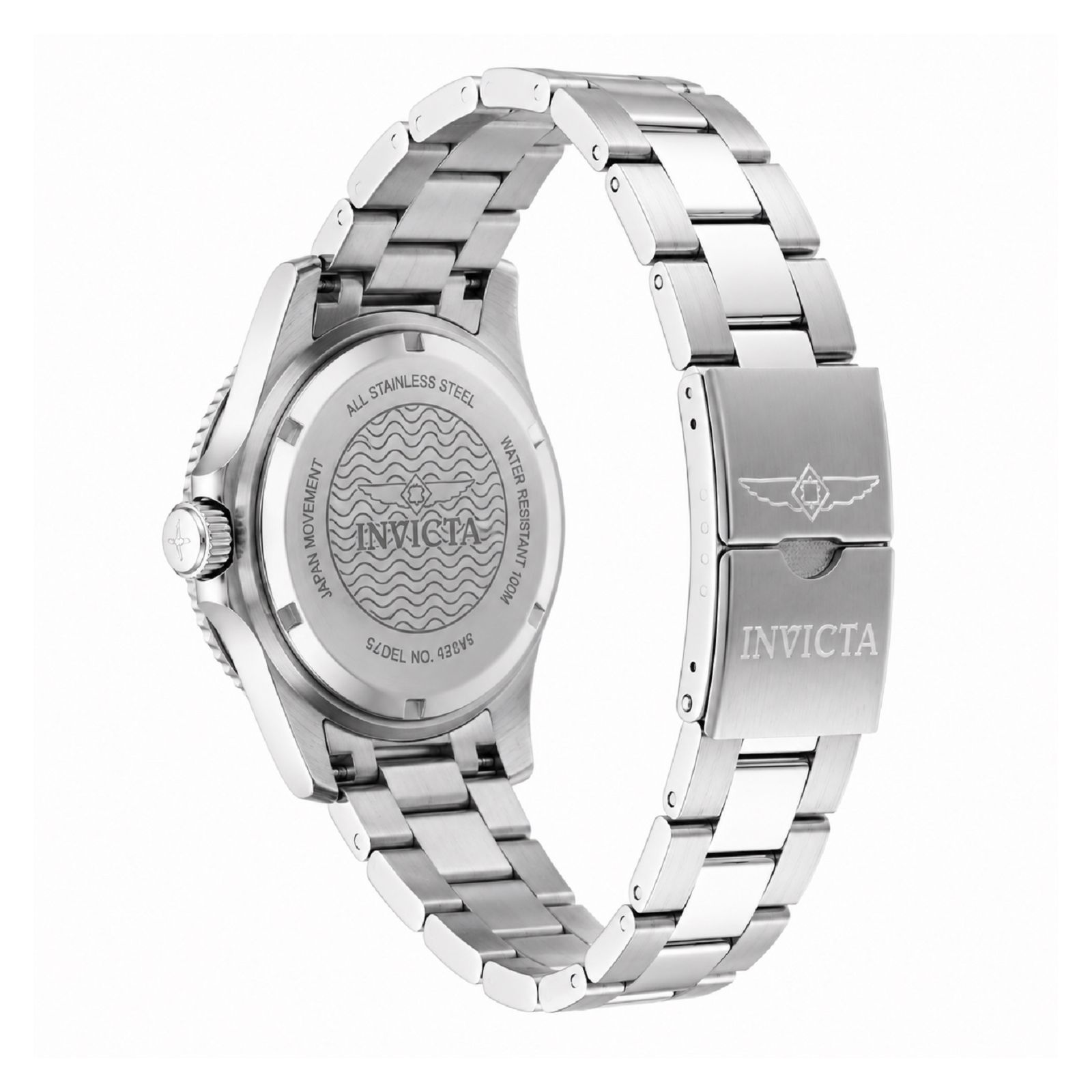 RELOJ INVICTA PRO DIVER 50916 UNISEX DE ACERO INOXIDABLE PLATEADO - 4