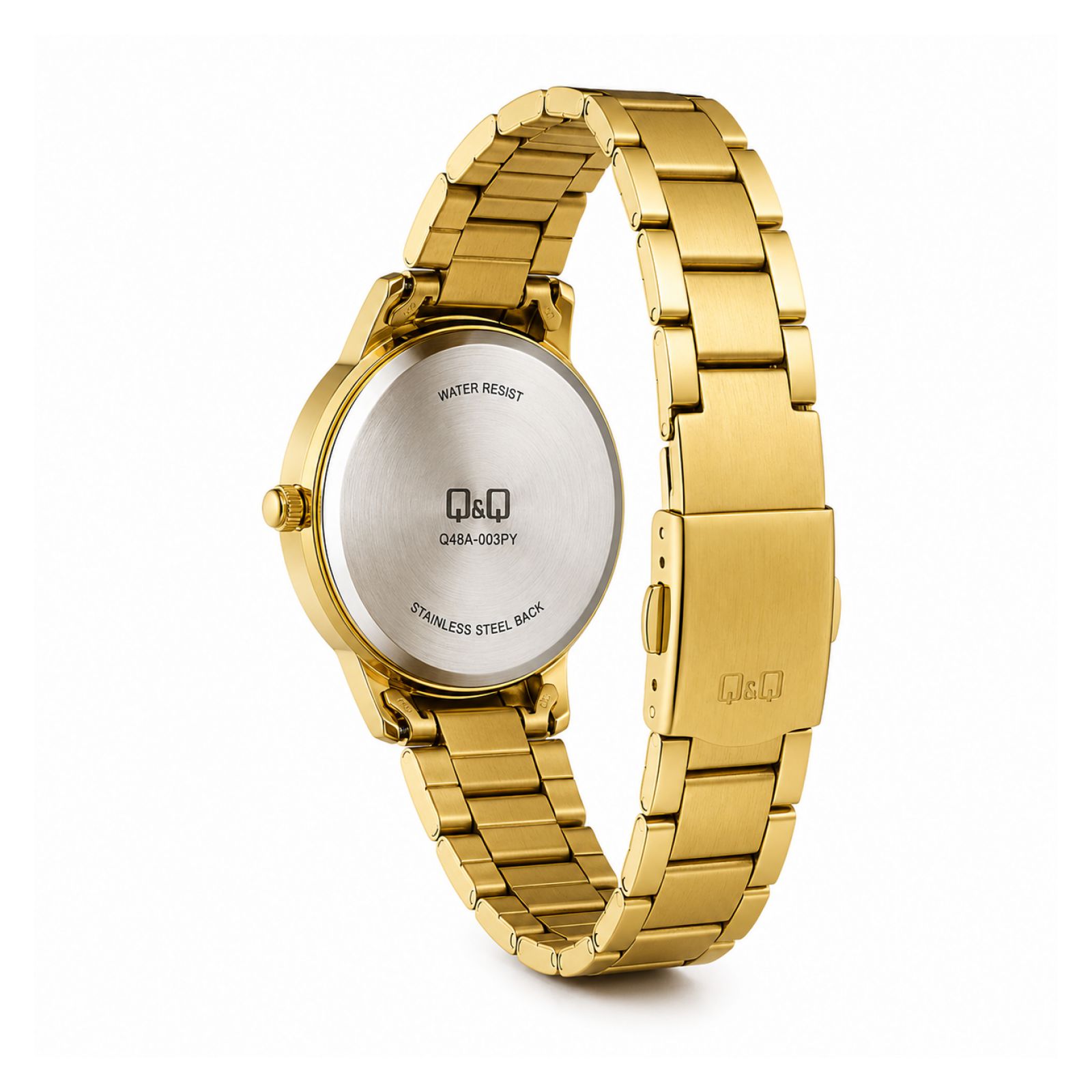 RELOJ QYQ Q48A-003PY MUJER DE METAL DORADO - 4