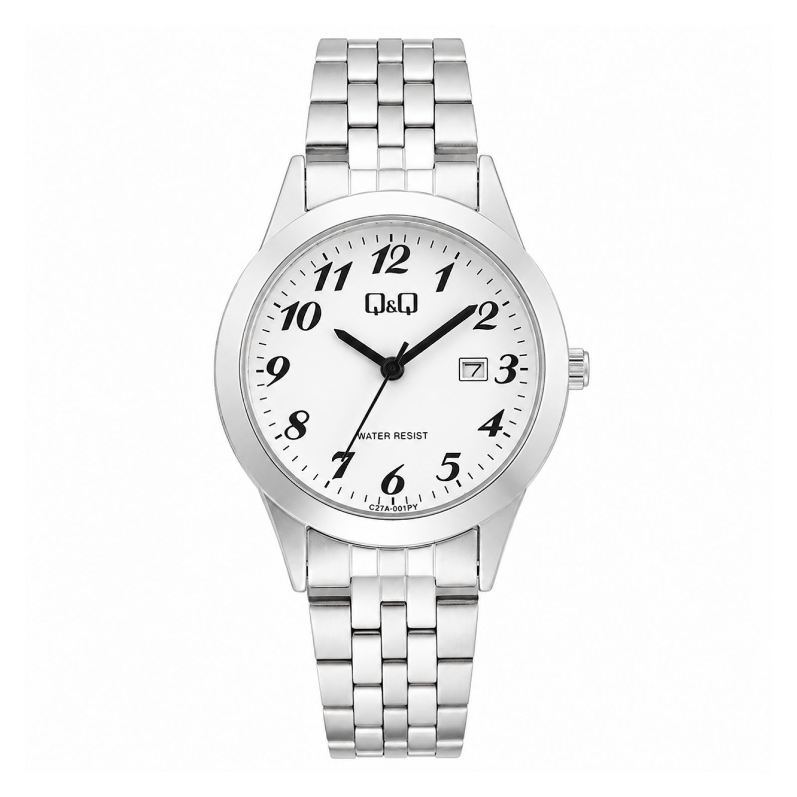 RELOJ QYQ C27A-001PY MUJER DE ACERO INOXIDABLE PLATEADO - 1
