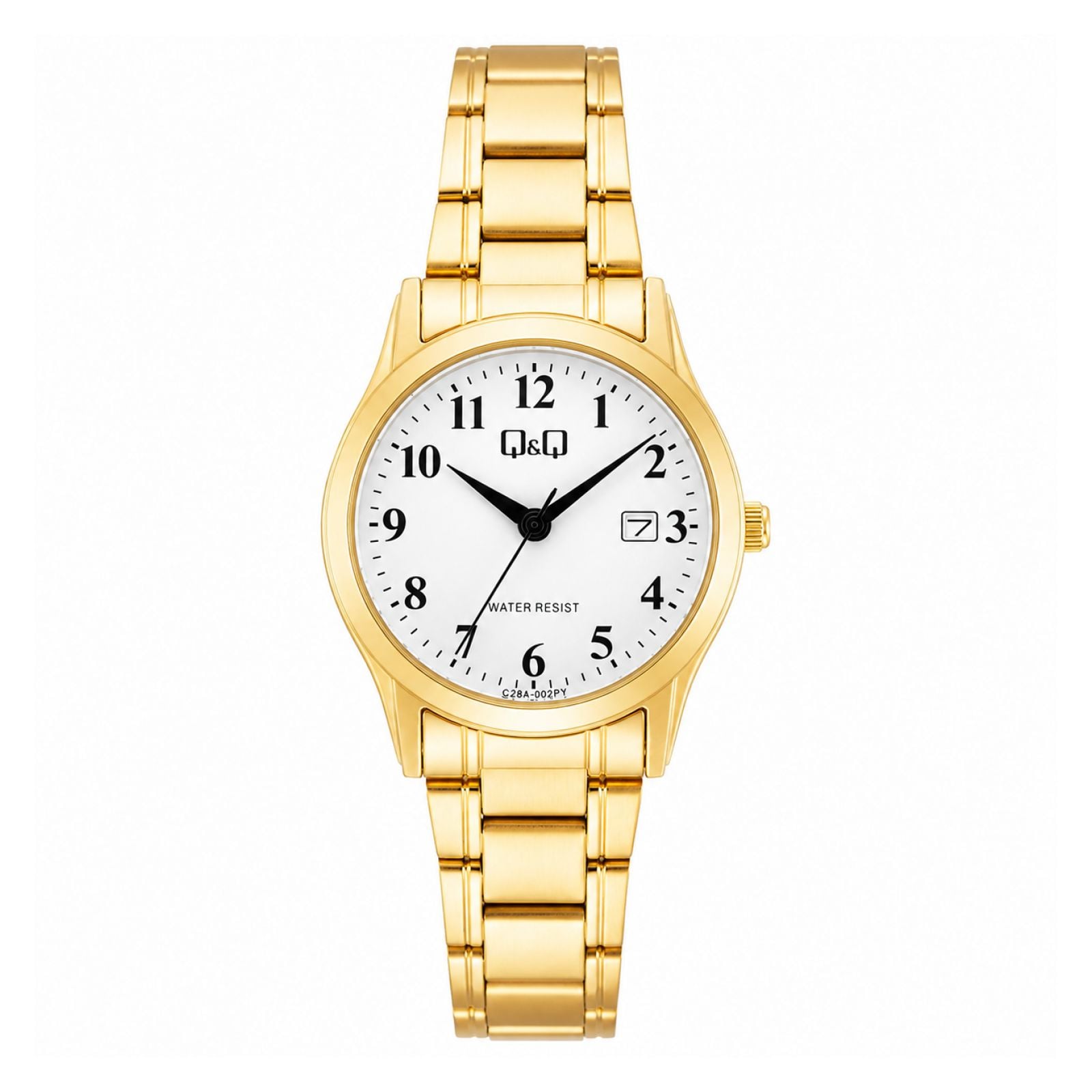 RELOJ QYQ C28A-002PY MUJER DE METAL DORADO - 1
