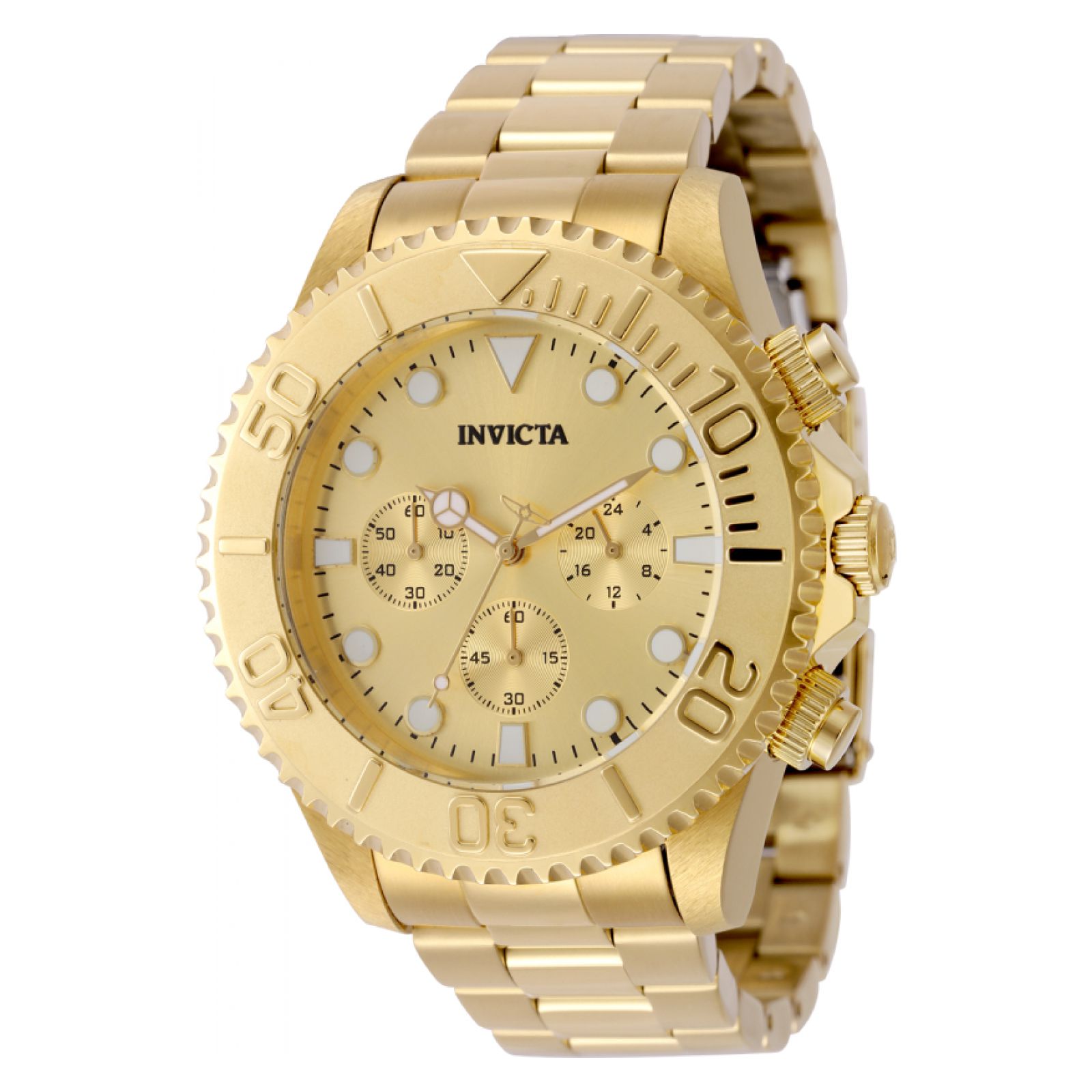 RELOJ INVICTA PRO DIVER 50588 UNISEX DE ACERO INOXIDABLE DORADO - 1