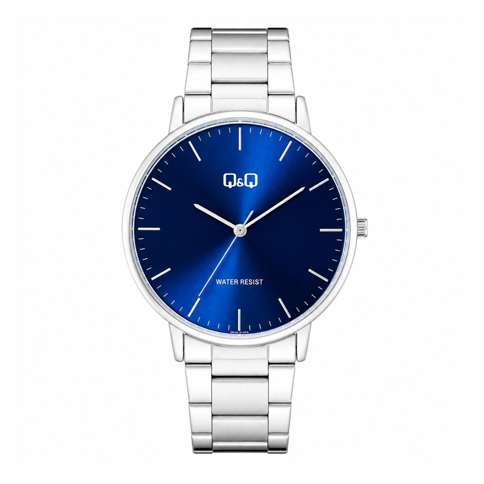 RELOJ QYQ C64A-003PY HOMBRE DE ACERO INOXIDABLE PLATEADO - 1