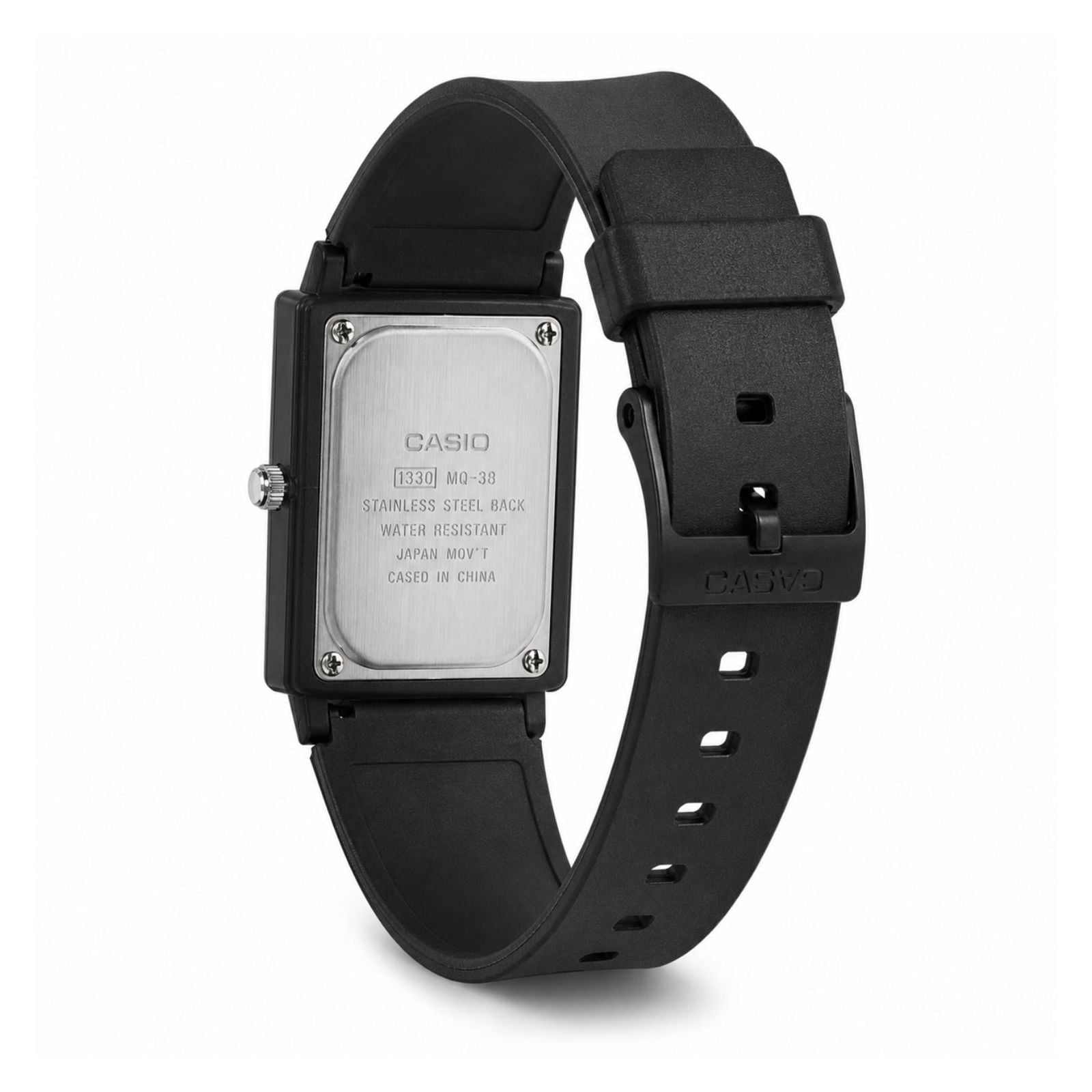 RELOJ CASIO MQ-38-2ADF UNISEX DE RESINA NEGRO - 4