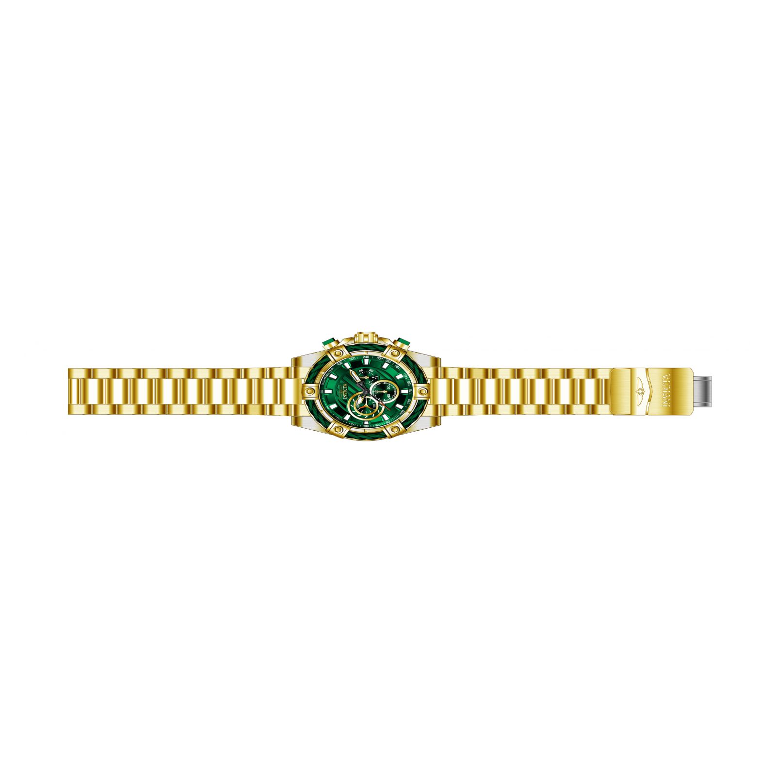 RELOJ INVICTA BOLT 25517 HOMBRE DE ACERO INOXIDABLE DORADO - 4