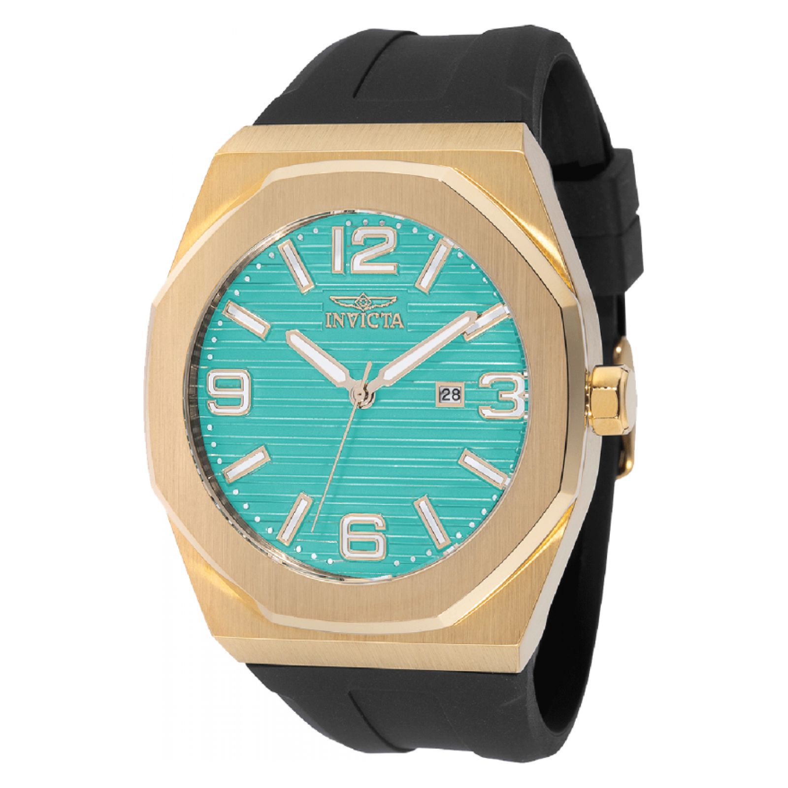 RELOJ INVICTA HURACAN 69828 UNISEX DE SILICONA NEGRO - 1