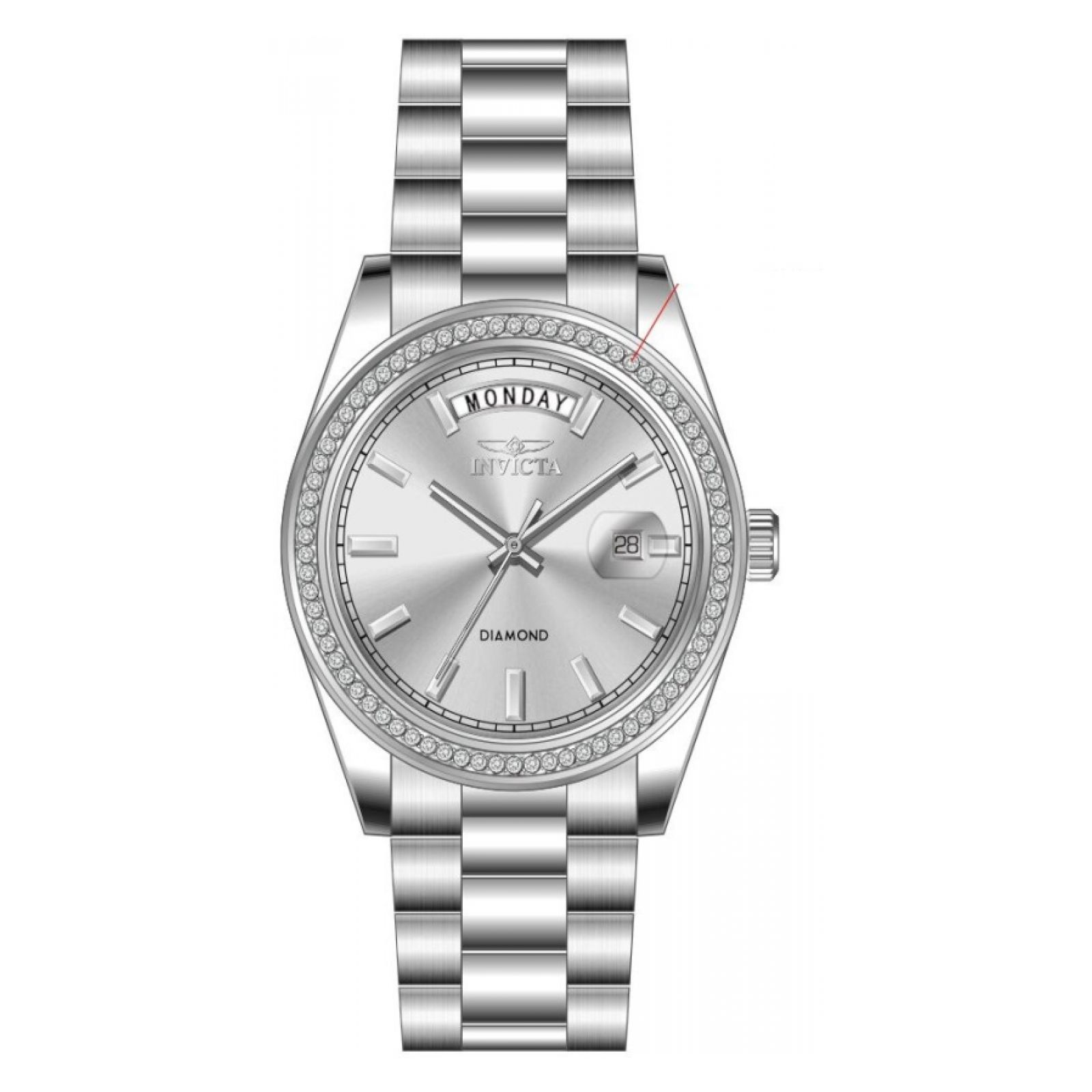 RELOJ INVICTA ELITE DIAMOND 51368 UNISEX - 1