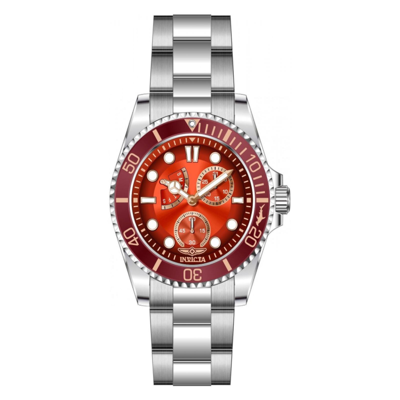 RELOJ INVICTA PRO DIVER 51141 UNISEX DE ACERO INOXIDABLE PLATEADO - 1