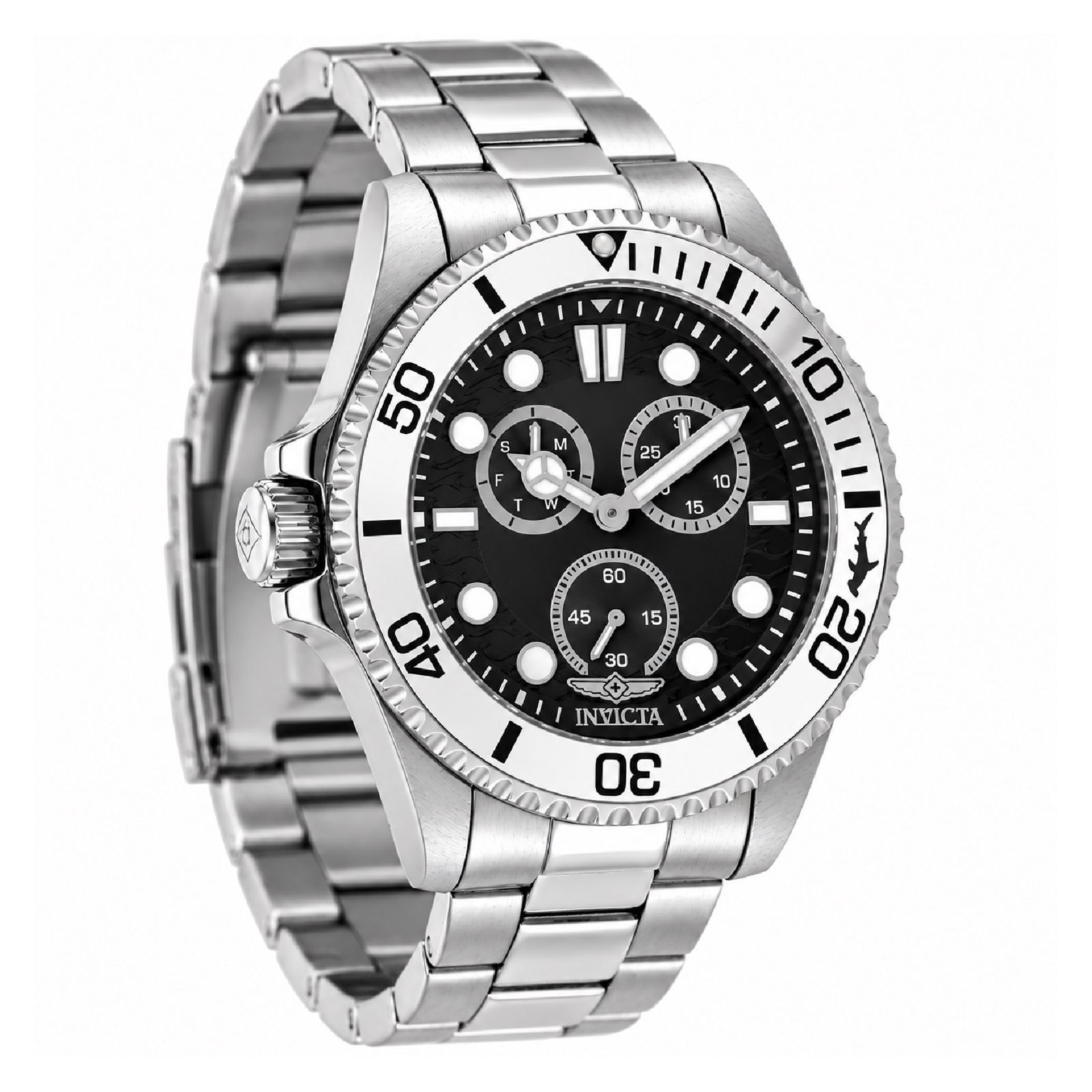 RELOJ INVICTA PRO DIVER 51140 HOMBRE DE ACERO INOXIDABLE PLATEADO - 3