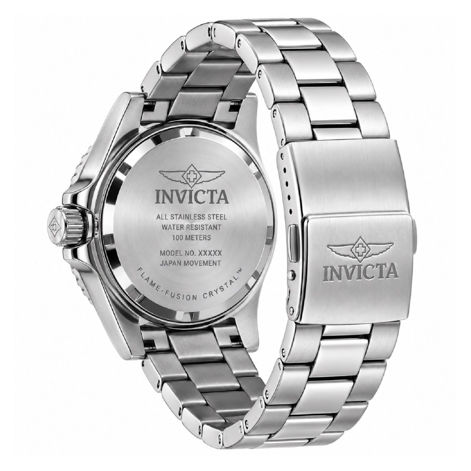 RELOJ INVICTA PRO DIVER 51140 HOMBRE DE ACERO INOXIDABLE PLATEADO - 4