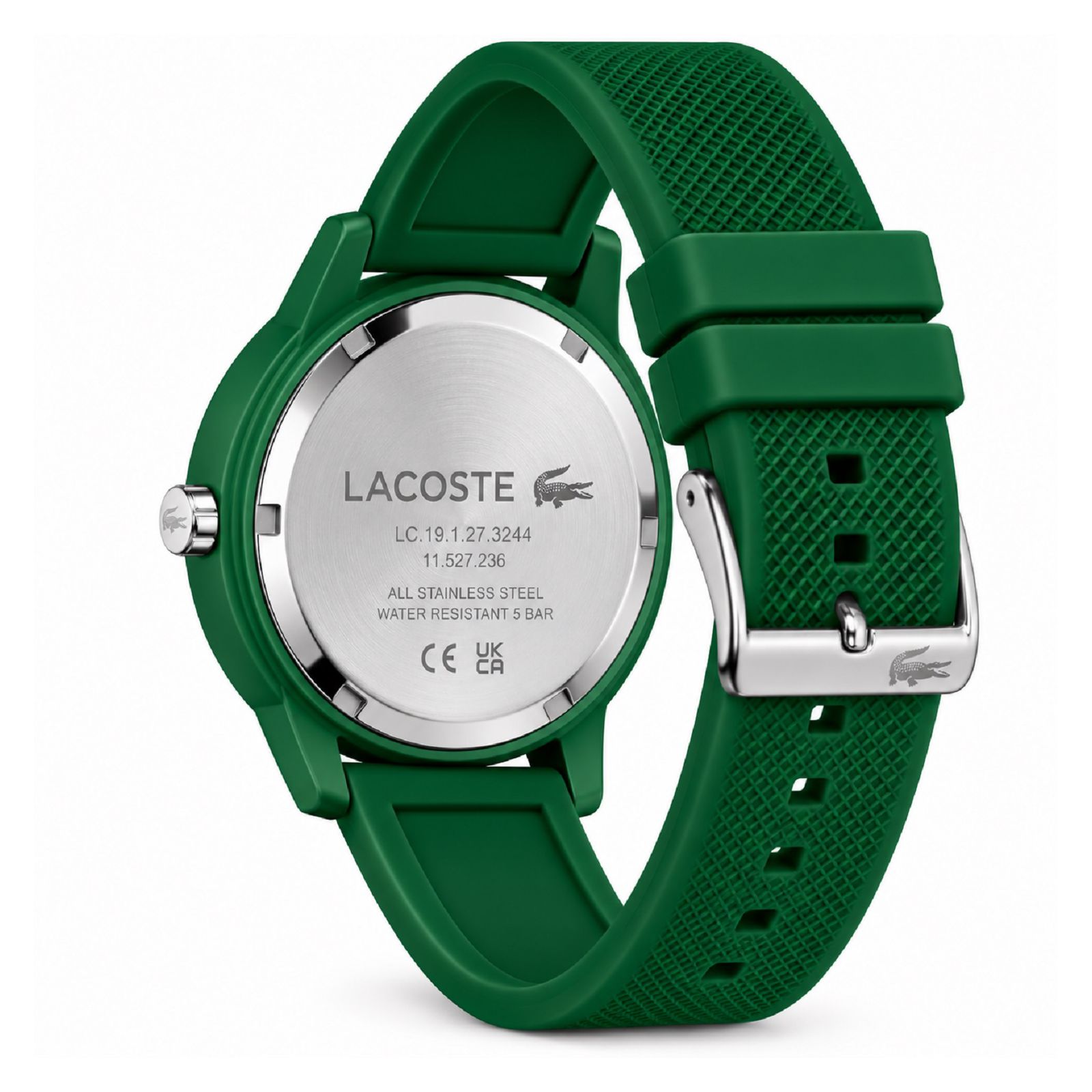 RELOJ LACOSTE SPORT 2011511 HOMBRE DE SILICONA VERDE - 4