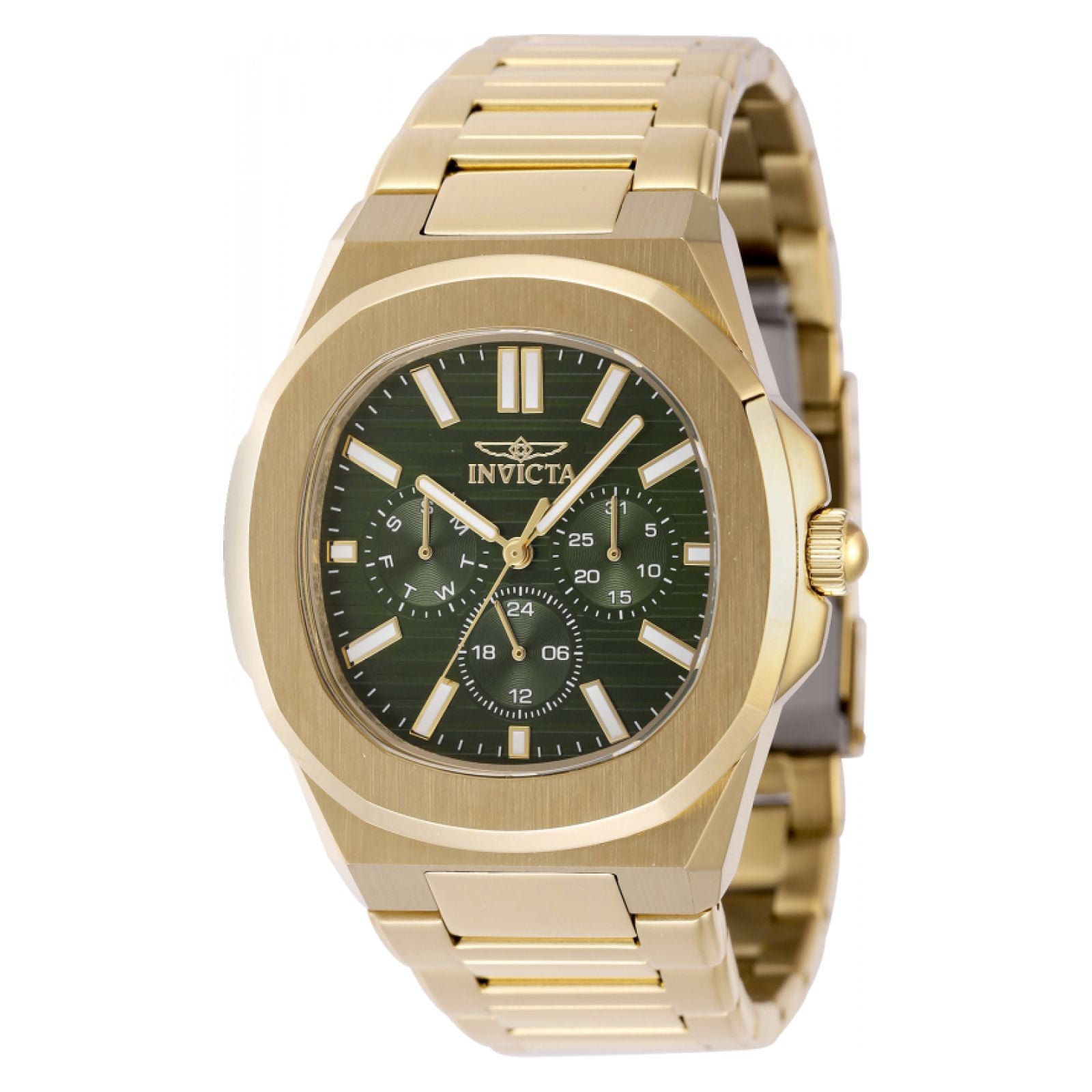 RELOJ INVICTA SPEEDWAY 48523 HOMBRE DE ACERO INOXIDABLE DORADO - 1