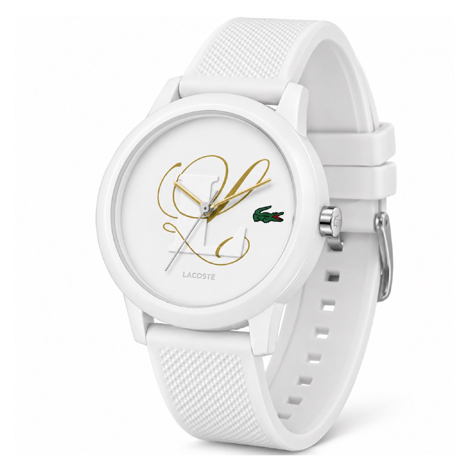RELOJ LACOSTE SPORT 2001515 MUJER DE SILICONA BLANCO - 2