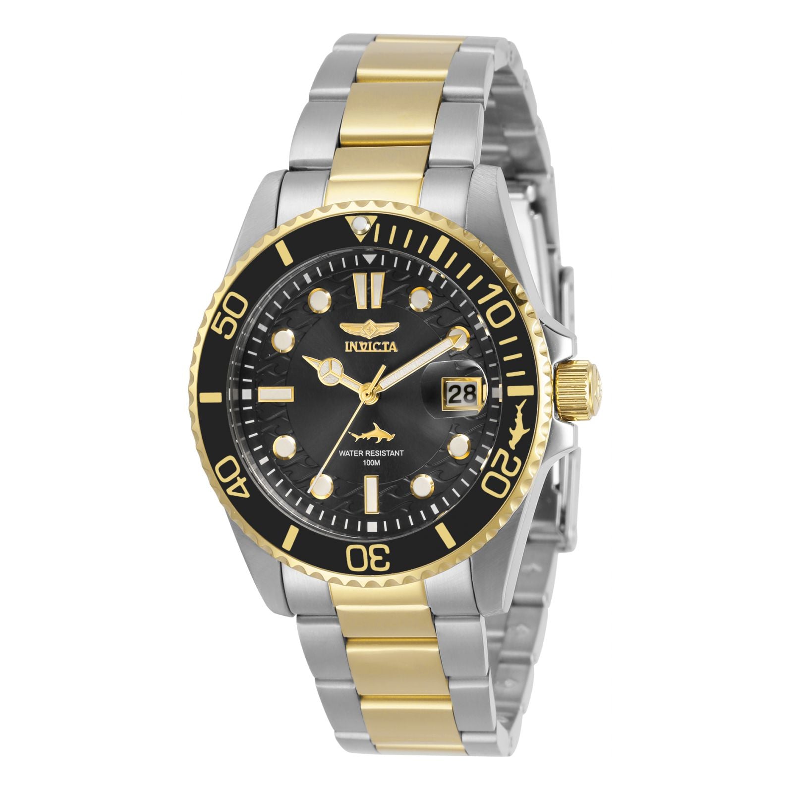 RELOJ INVICTA PRO DIVER 30483 MUJER DE ACERO INOXIDABLE DORADO - 1