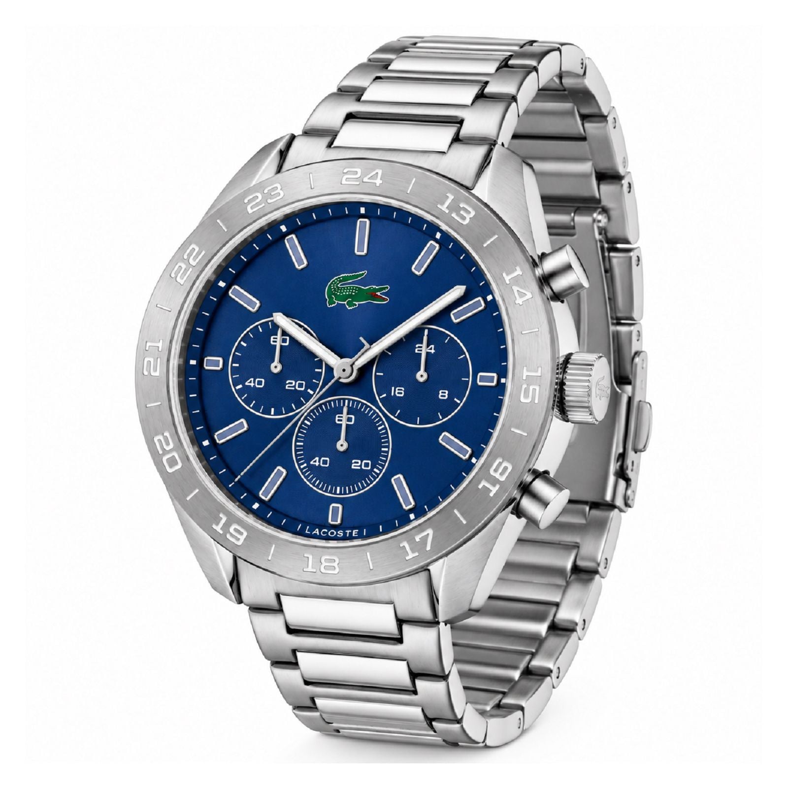 RELOJ LACOSTE SPORT 2011534 HOMBRE DE ACERO INOXIDABLE PLATEADO - 2