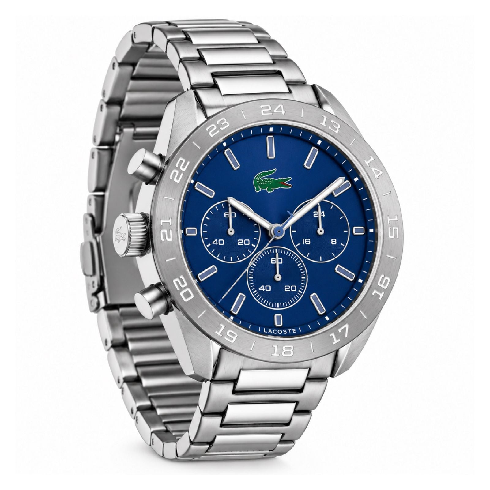 RELOJ LACOSTE SPORT 2011534 HOMBRE DE ACERO INOXIDABLE PLATEADO - 3