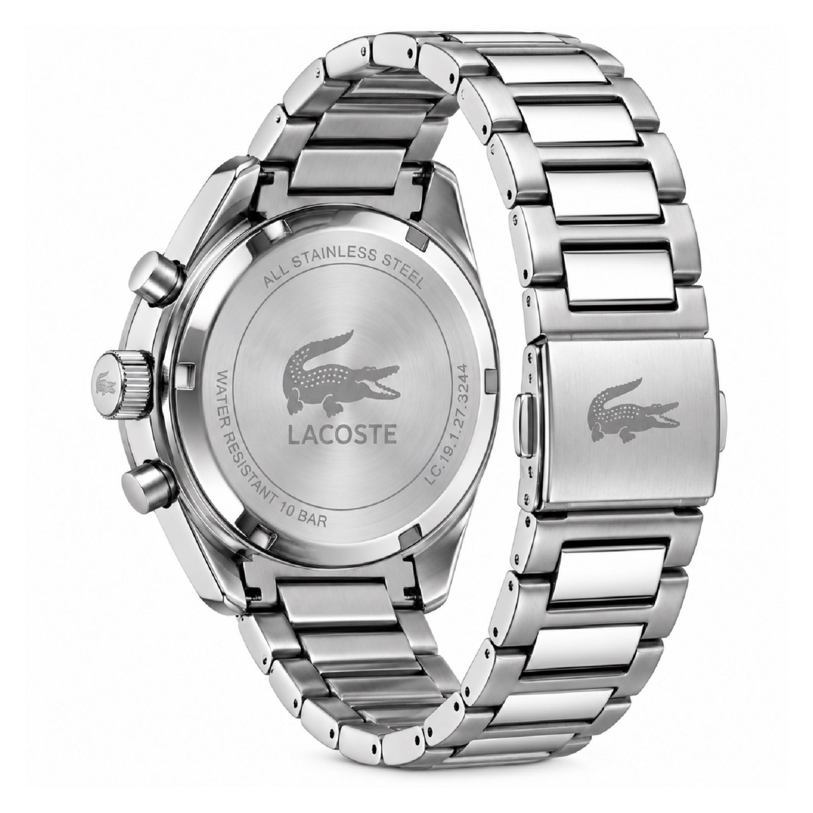 RELOJ LACOSTE SPORT 2011534 HOMBRE DE ACERO INOXIDABLE PLATEADO - 4